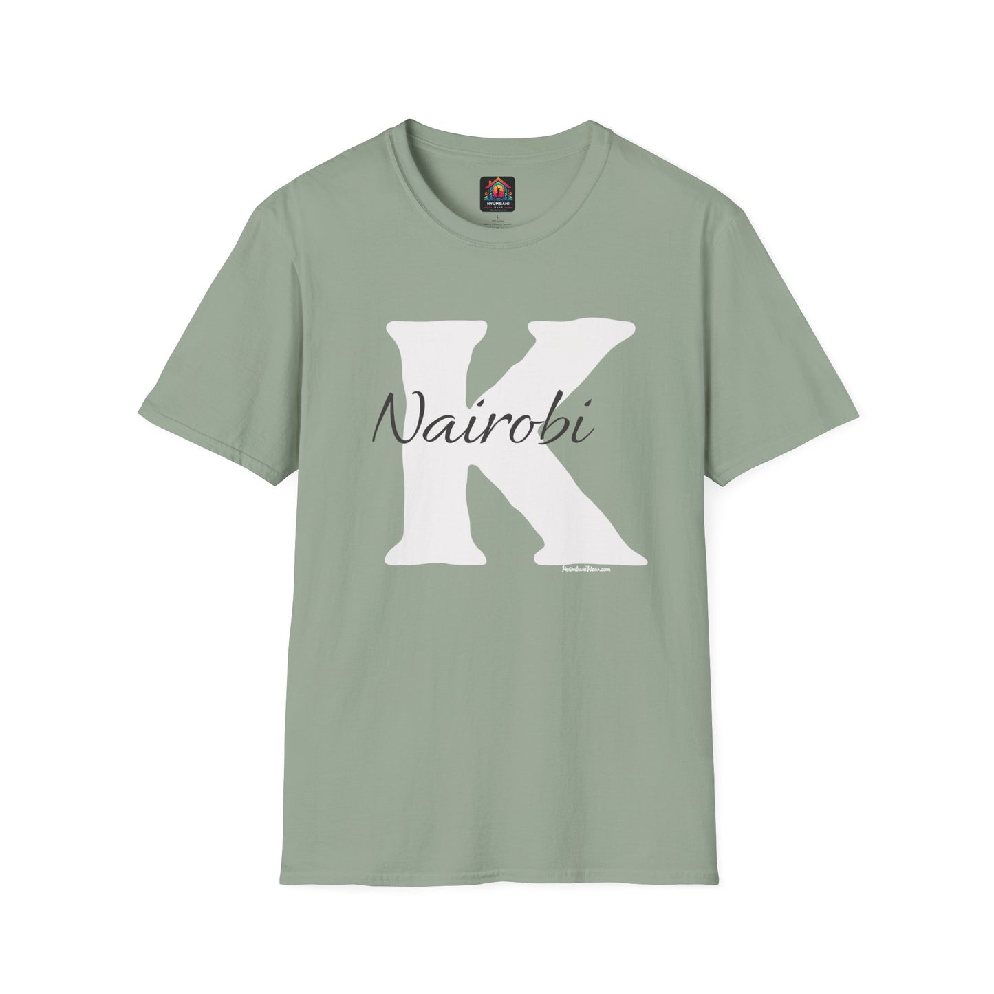 Graphic Tee: K with Nairobi Unisex Softstyle T-Shirt