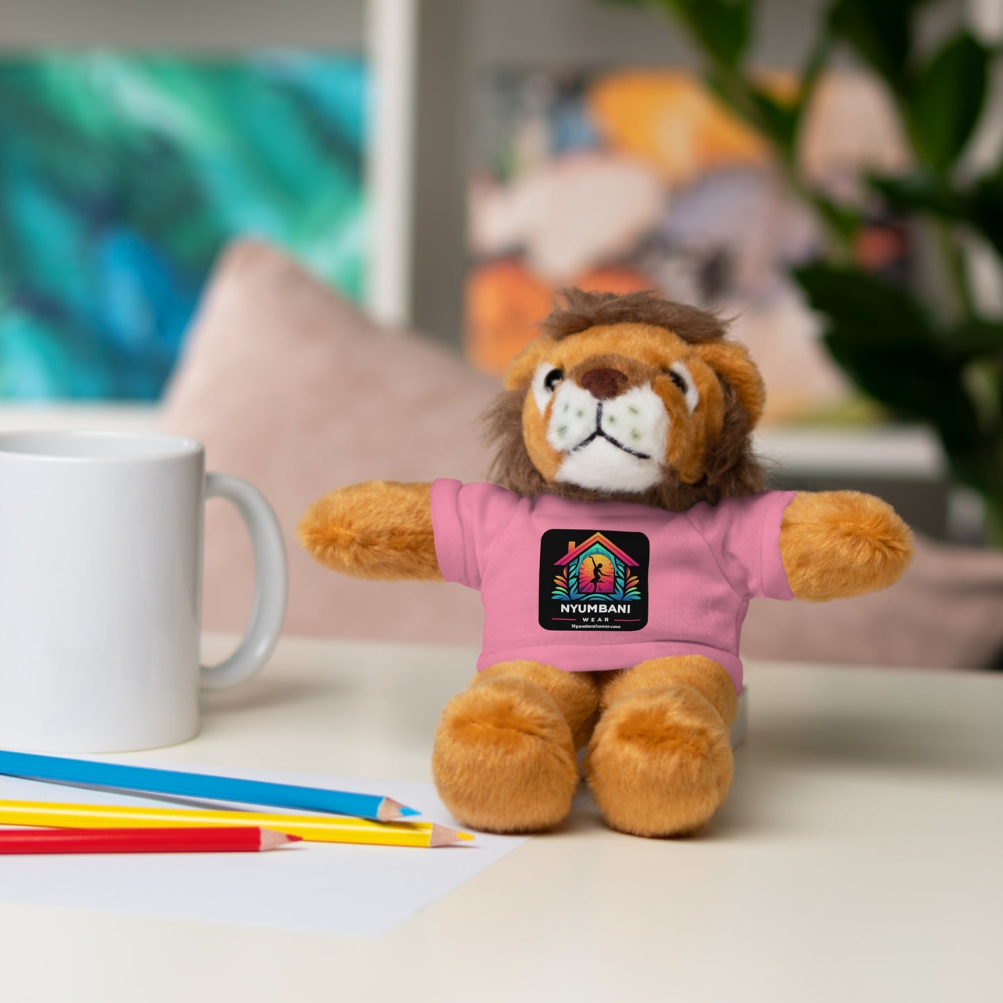 Nyumbani Wear Stuffed Lion