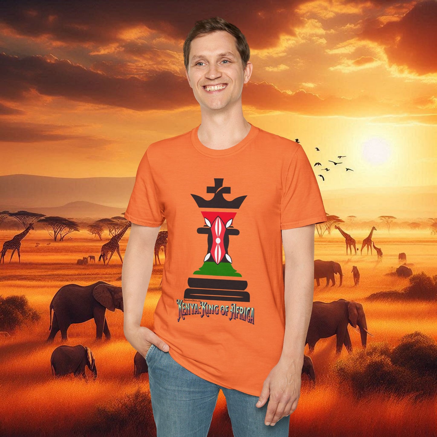 Kenya King of Africa Elevation T-Shirt
