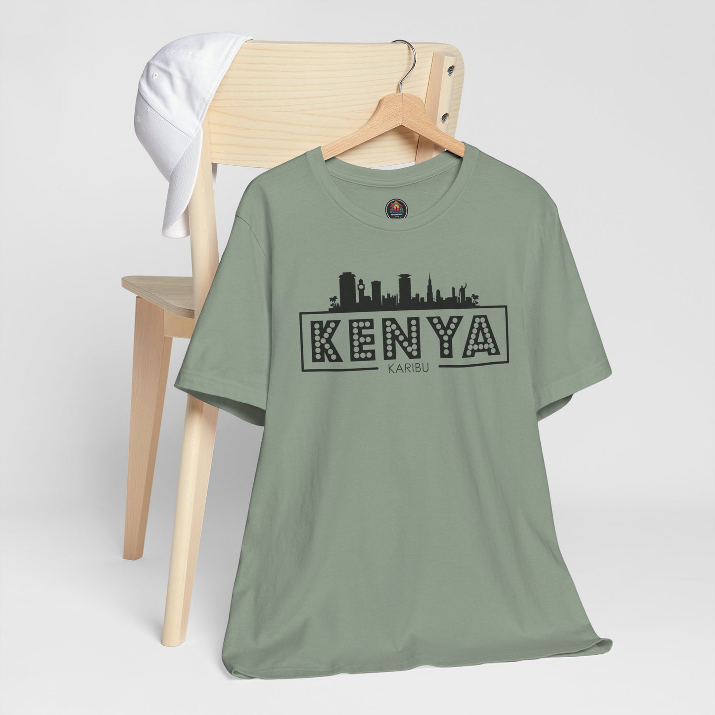 Kenya Karibu Travel Tee - Celebrate Culture & Travel