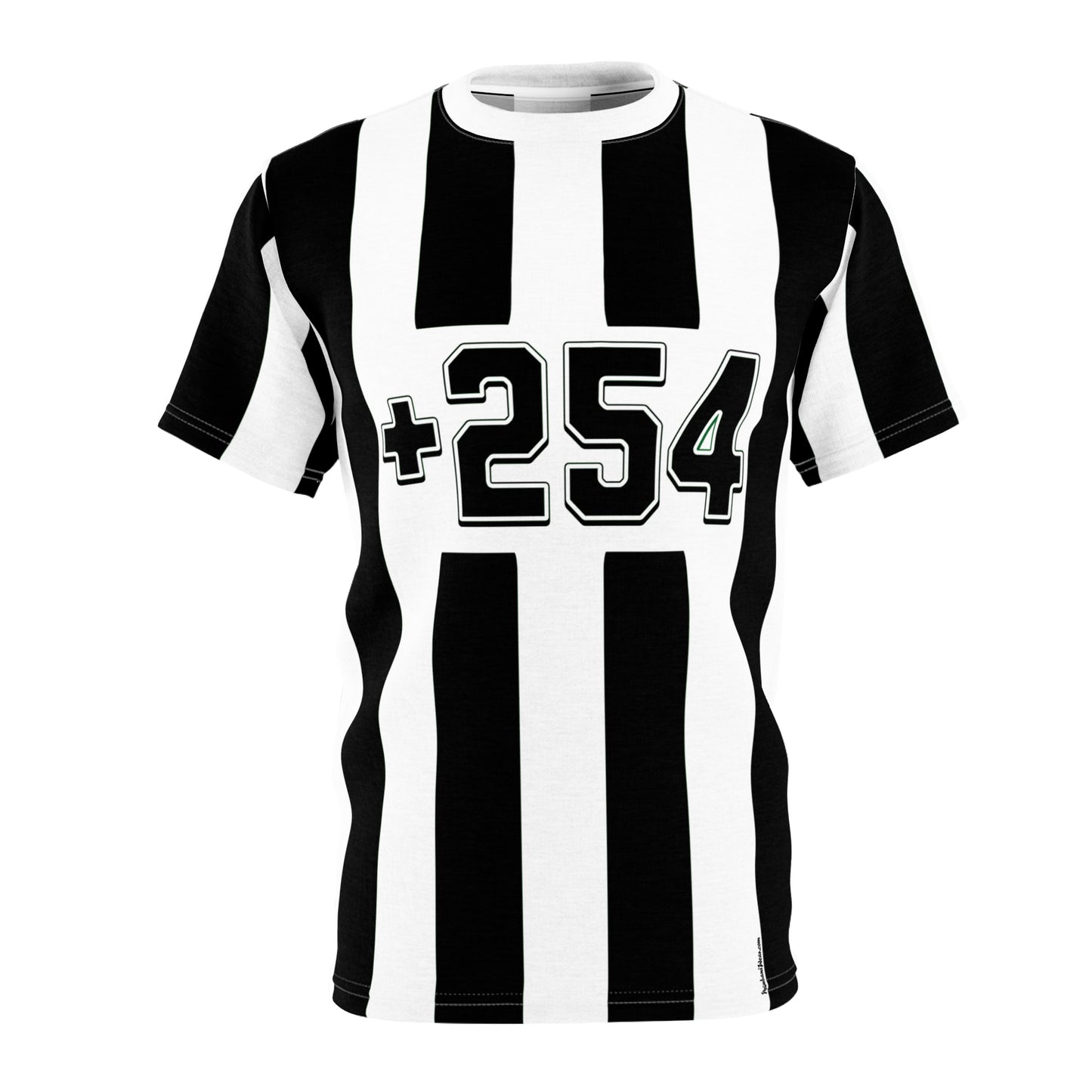 Soccer Jersey Tee - +254 Striped Design