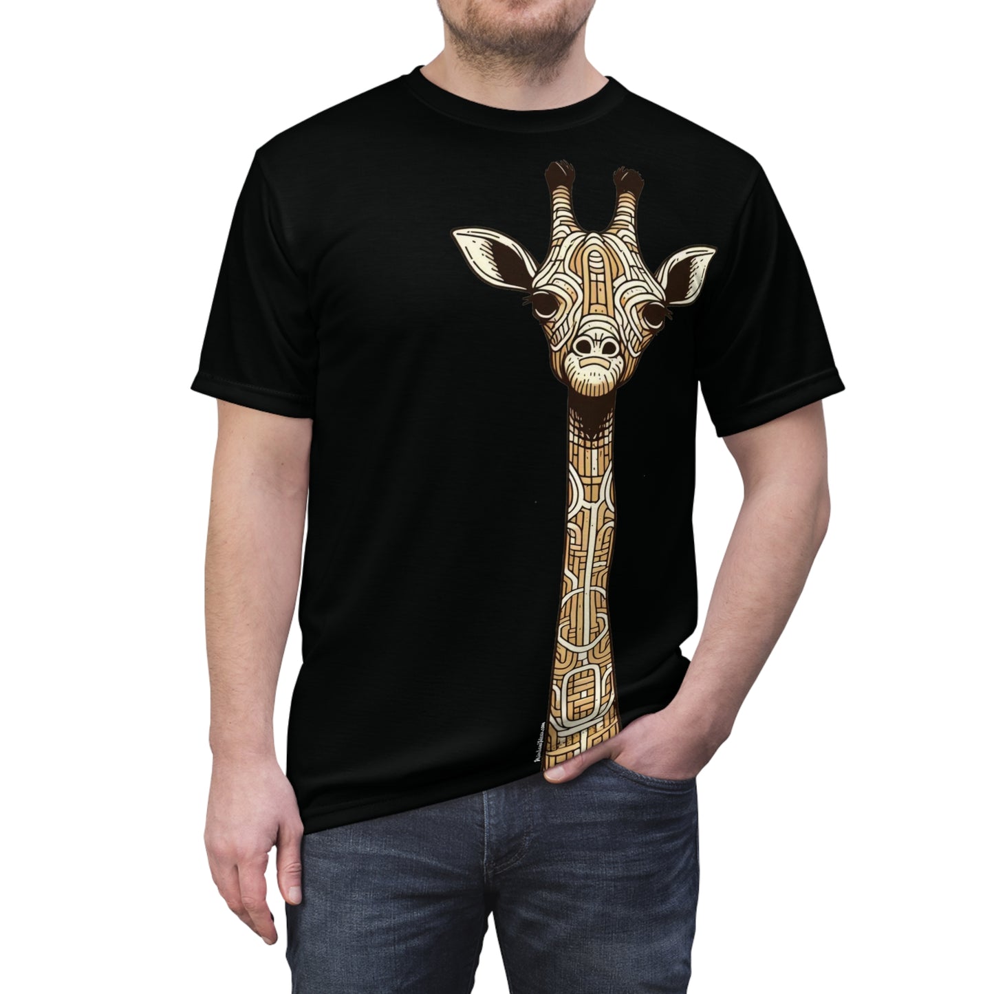 Tall Giraffe Print Tee