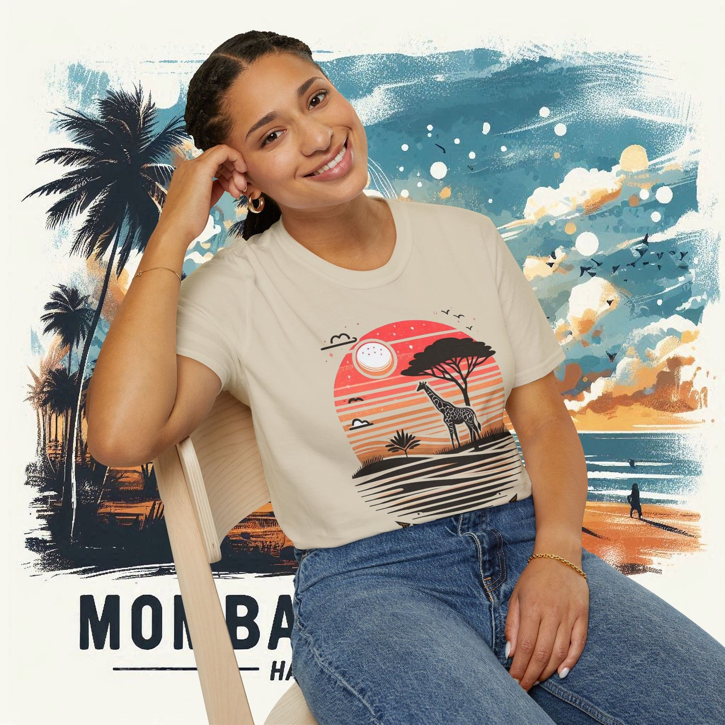 Kenya SavanUnisex Softstyle T-Shirt