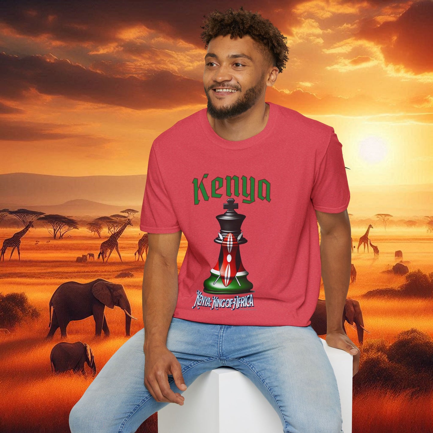 Kenya King of Africa T-Shirt