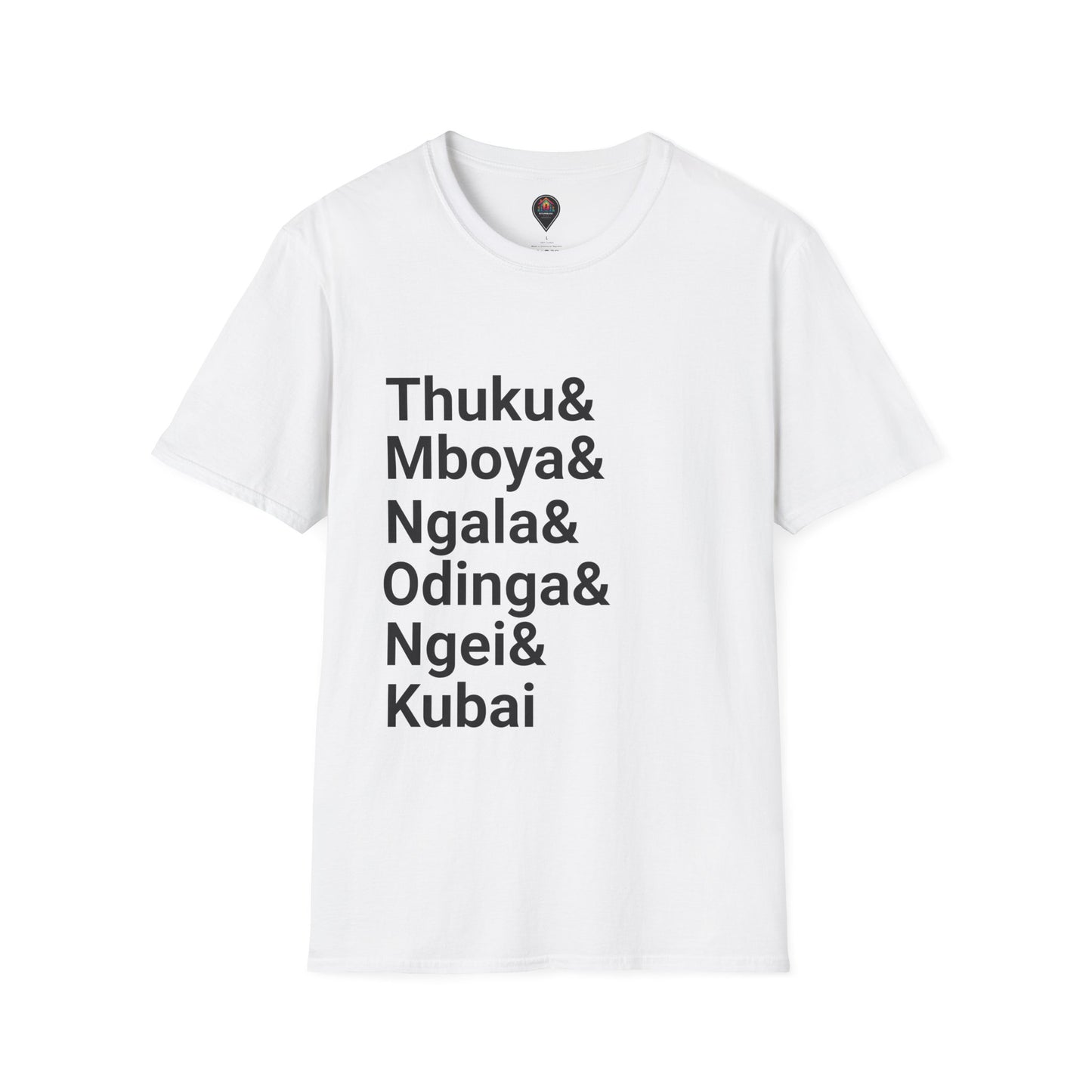 Kenyan Freedom Fighters White T-Shirt