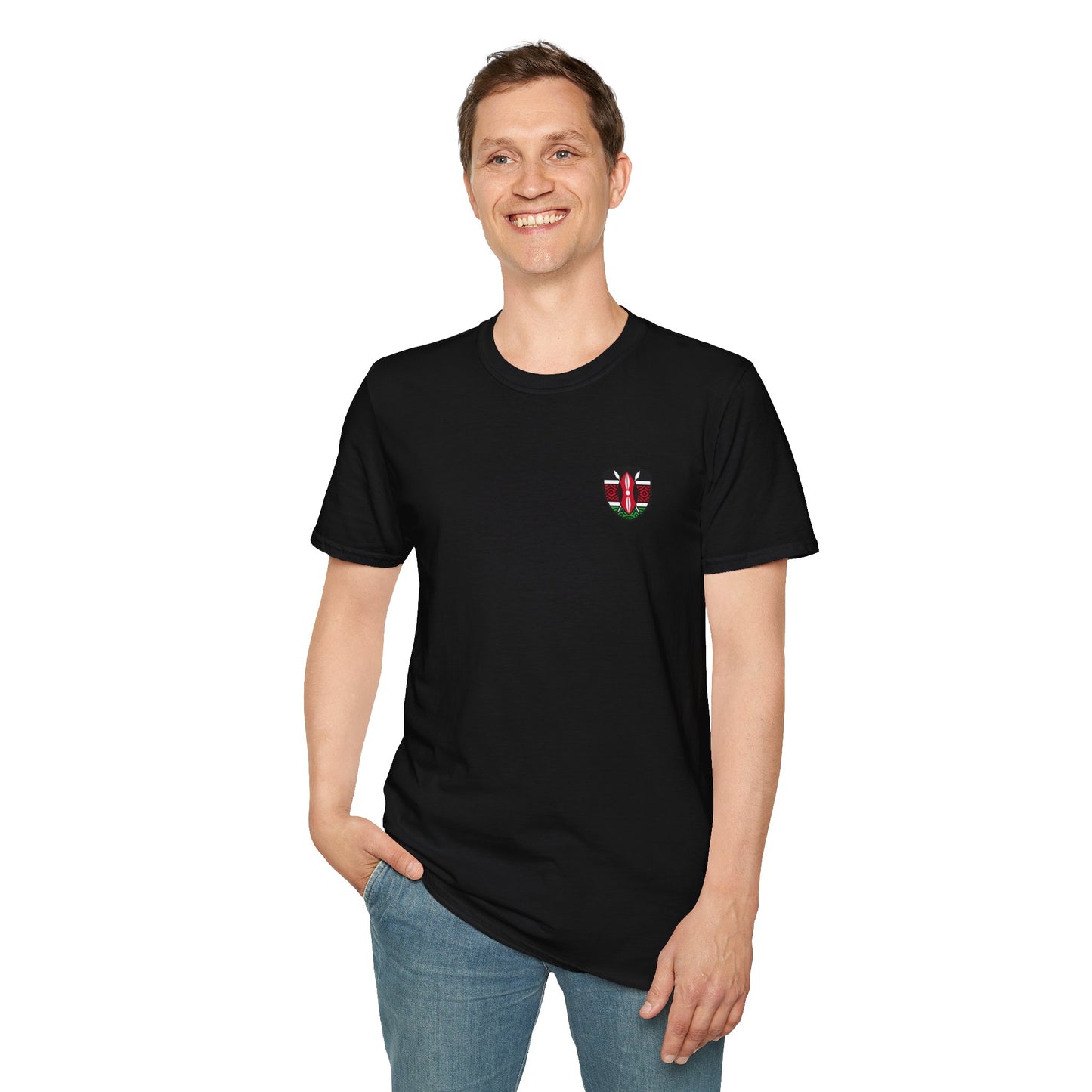 Kenyan Freedom Fighters Full List Black T-Shirt