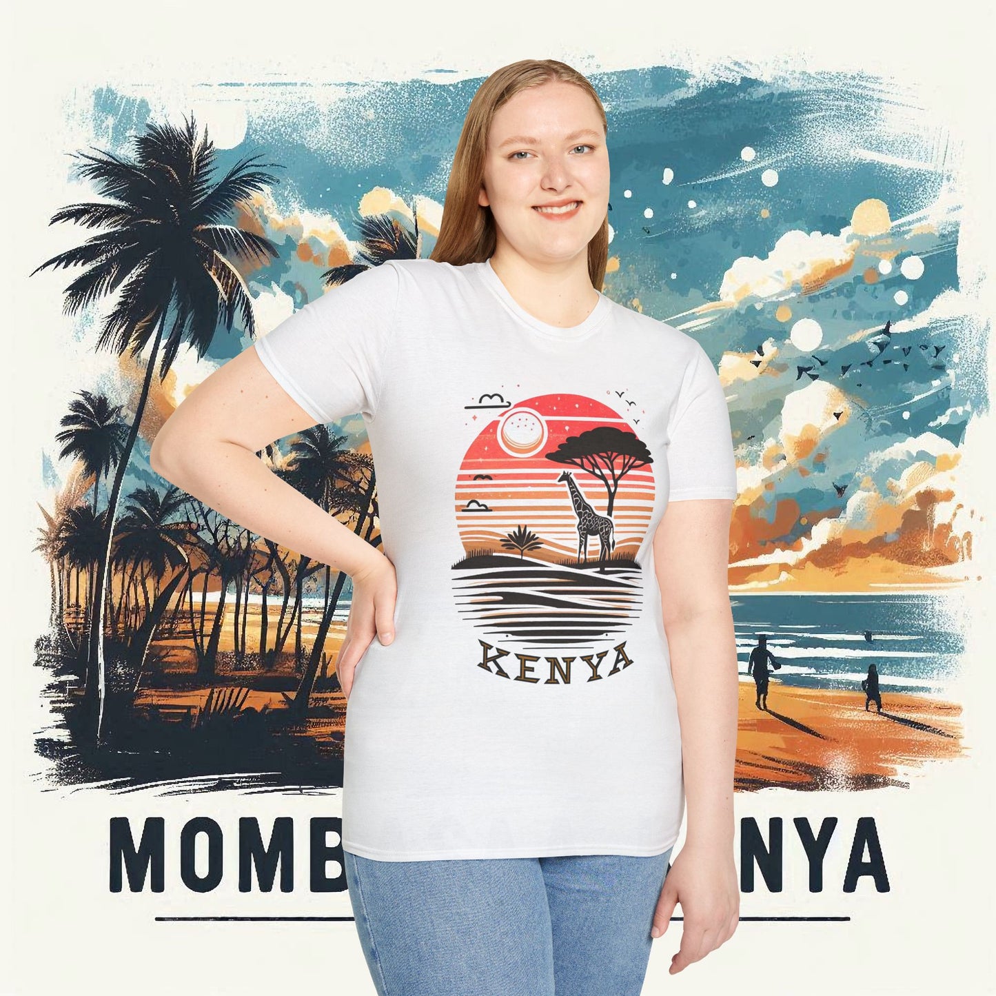 Kenya SavanUnisex Softstyle T-Shirt