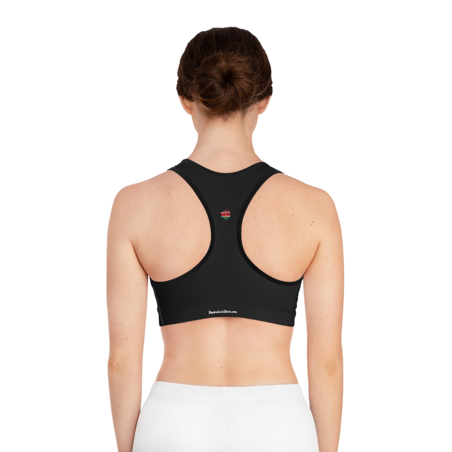Kenya Black Sports Bra