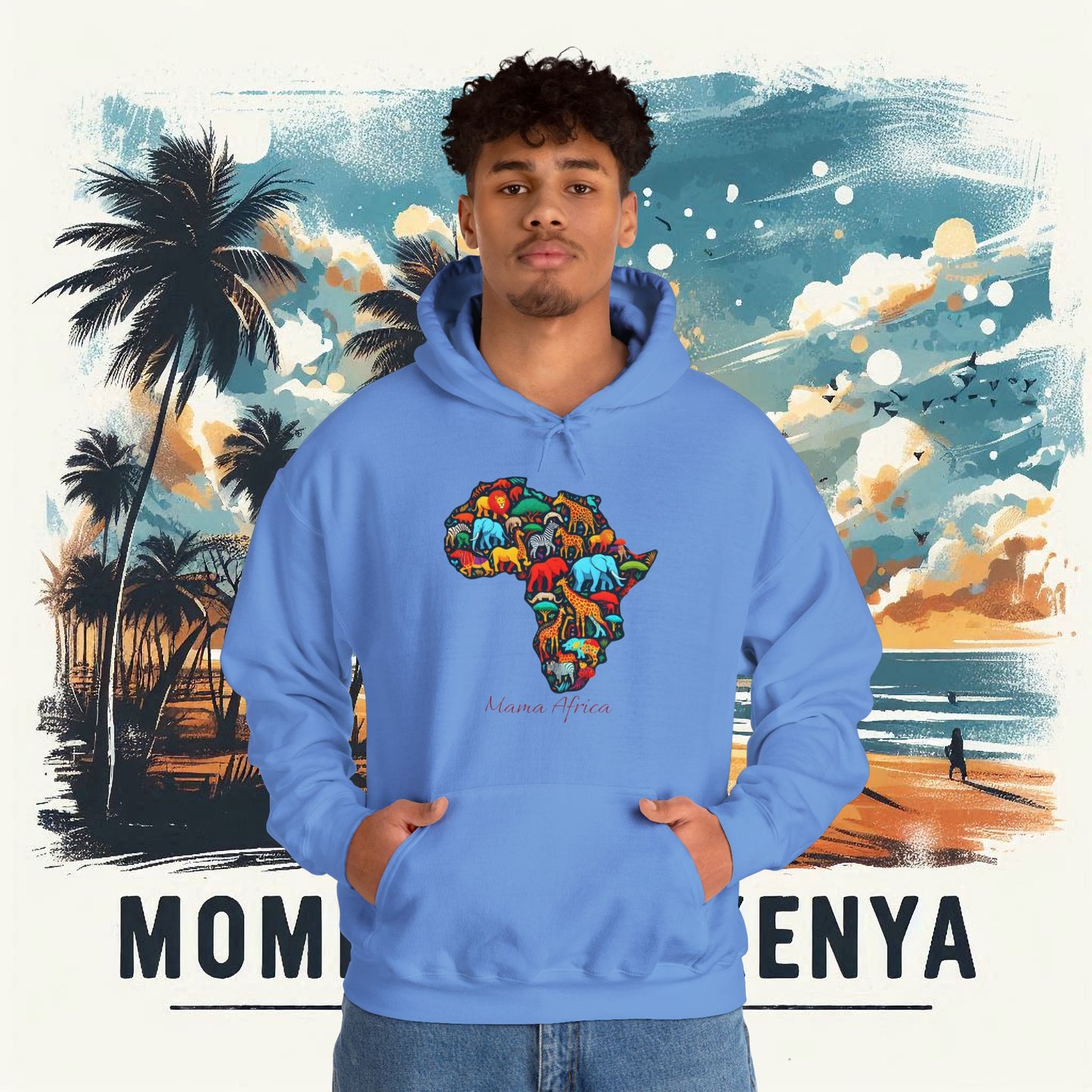 Mama Africa Unisex Heavy Blend™ Hooded Sweatshirt