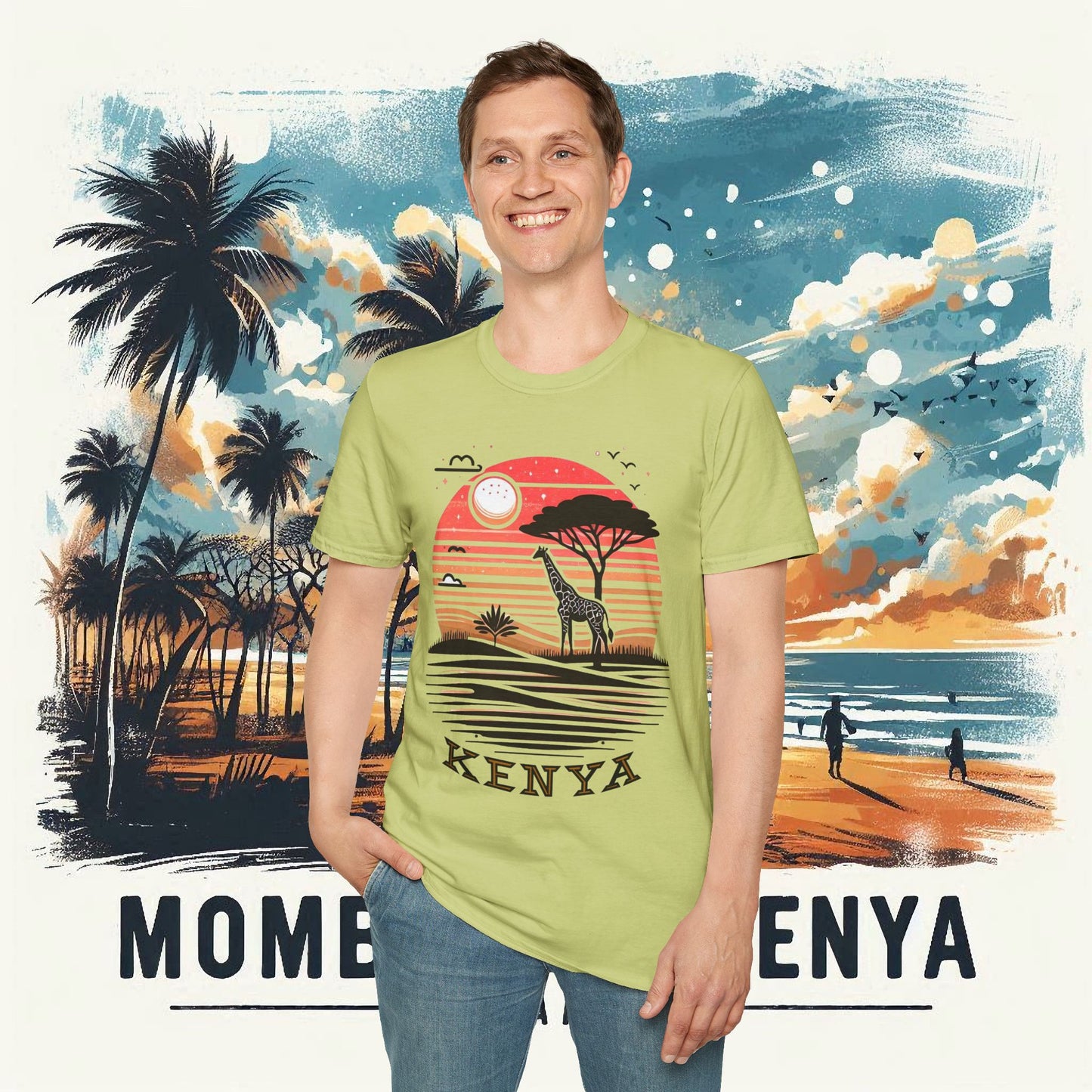 Kenya SavanUnisex Softstyle T-Shirt