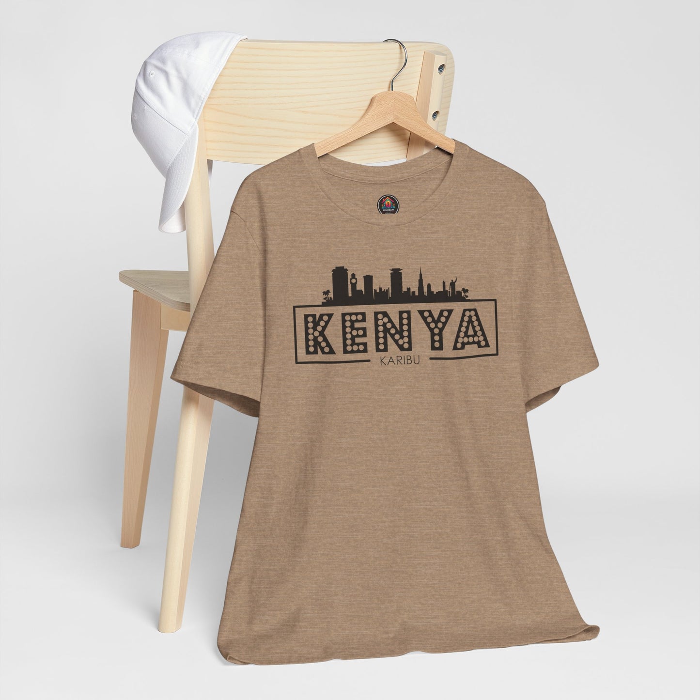 Kenya Karibu Travel Tee - Celebrate Culture & Travel