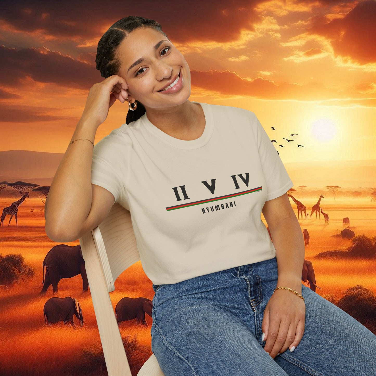 Kenya 254 Home Unisex T-Shirt