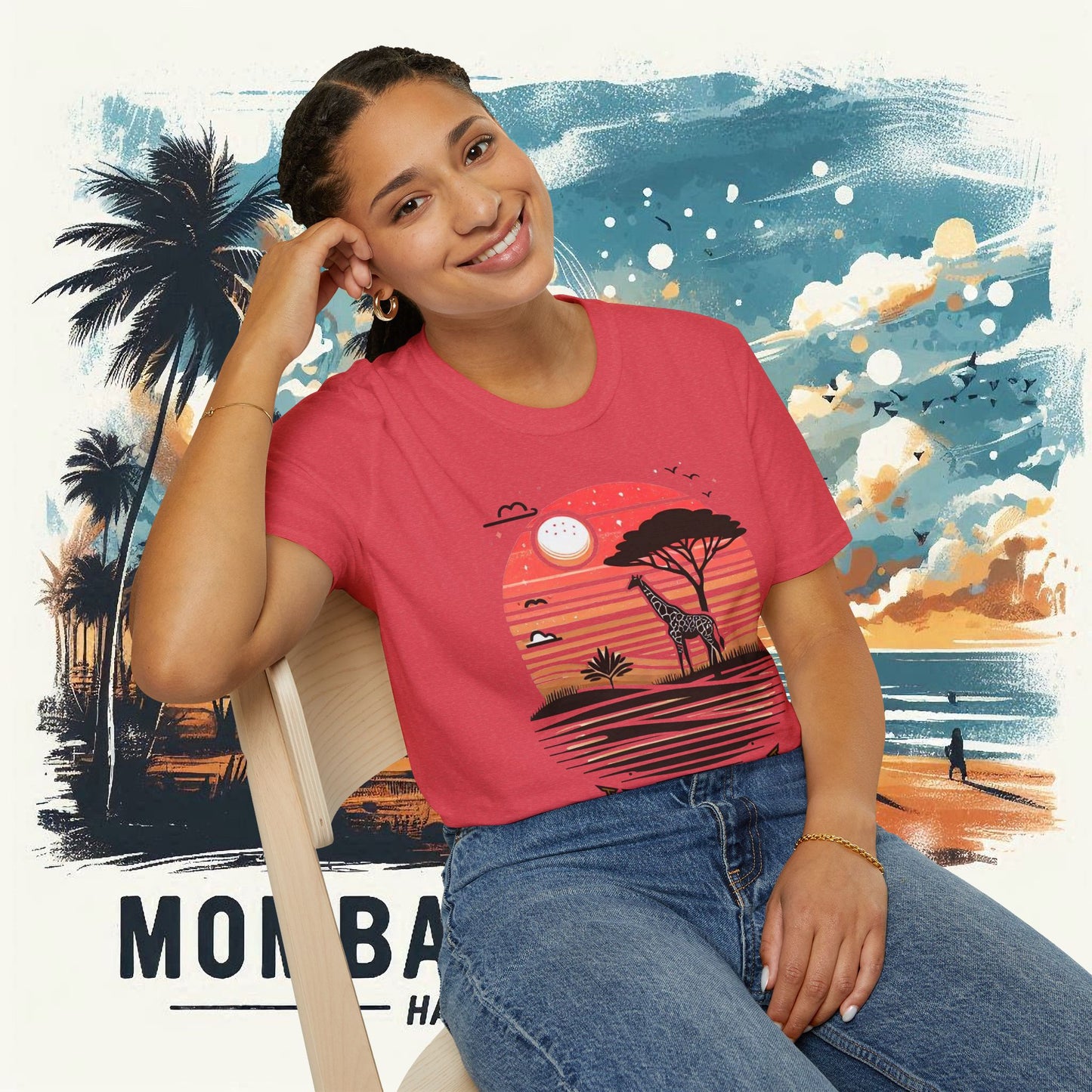 Kenya SavanUnisex Softstyle T-Shirt