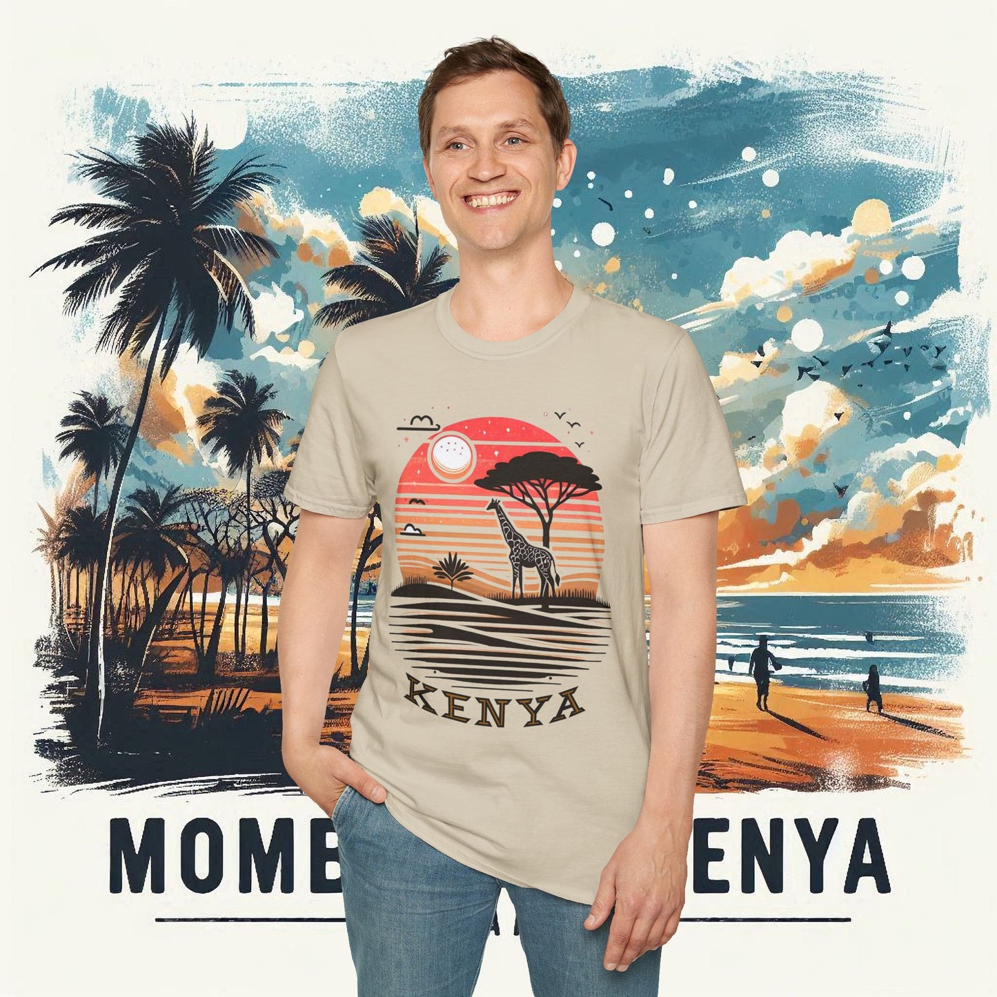Kenya SavanUnisex Softstyle T-Shirt