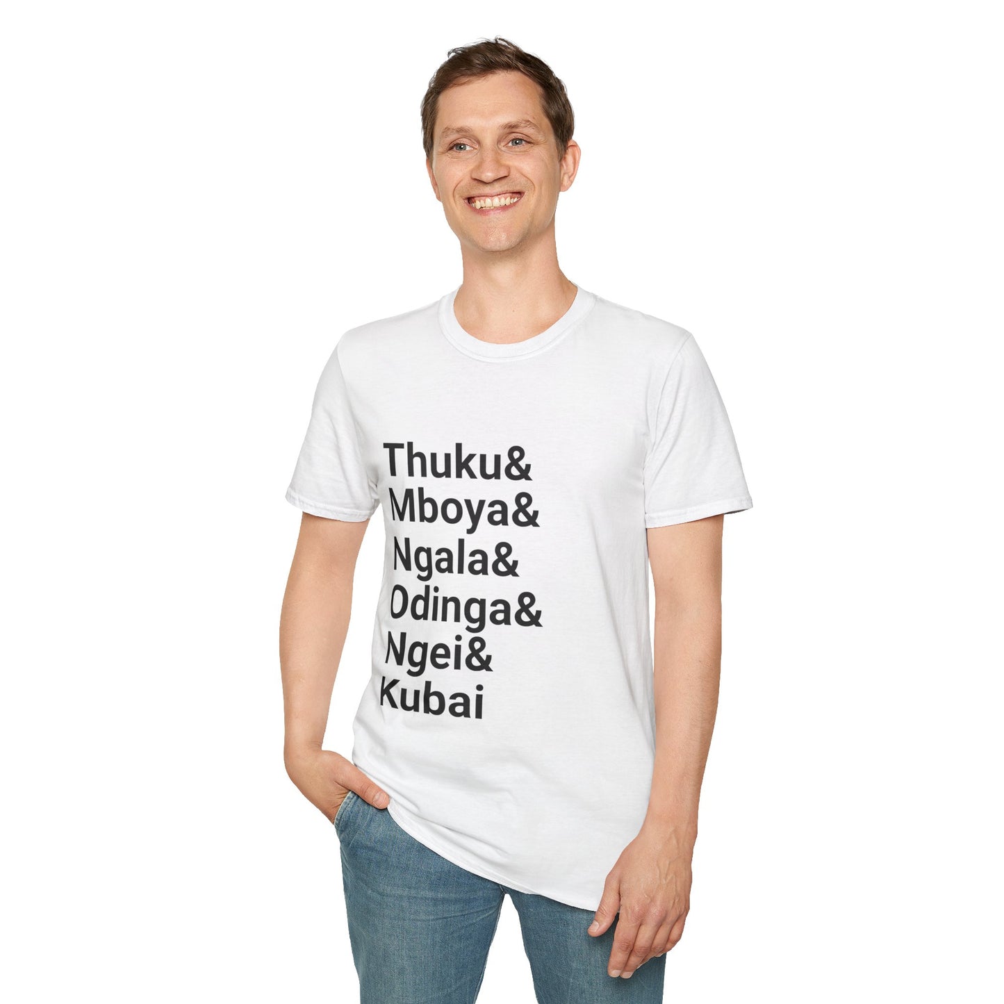 Kenyan Freedom Fighters White T-Shirt