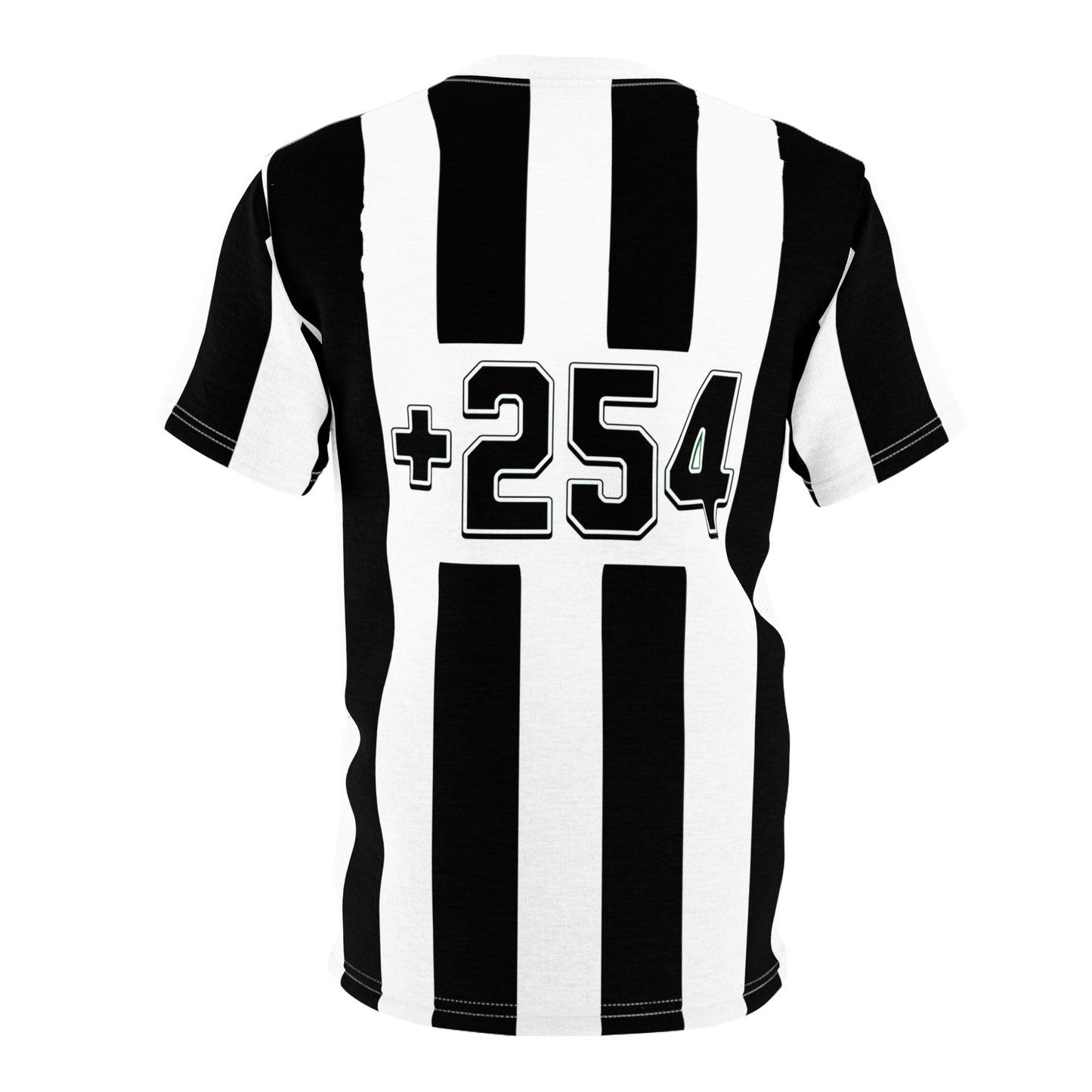 Soccer Jersey Tee - +254 Striped Design