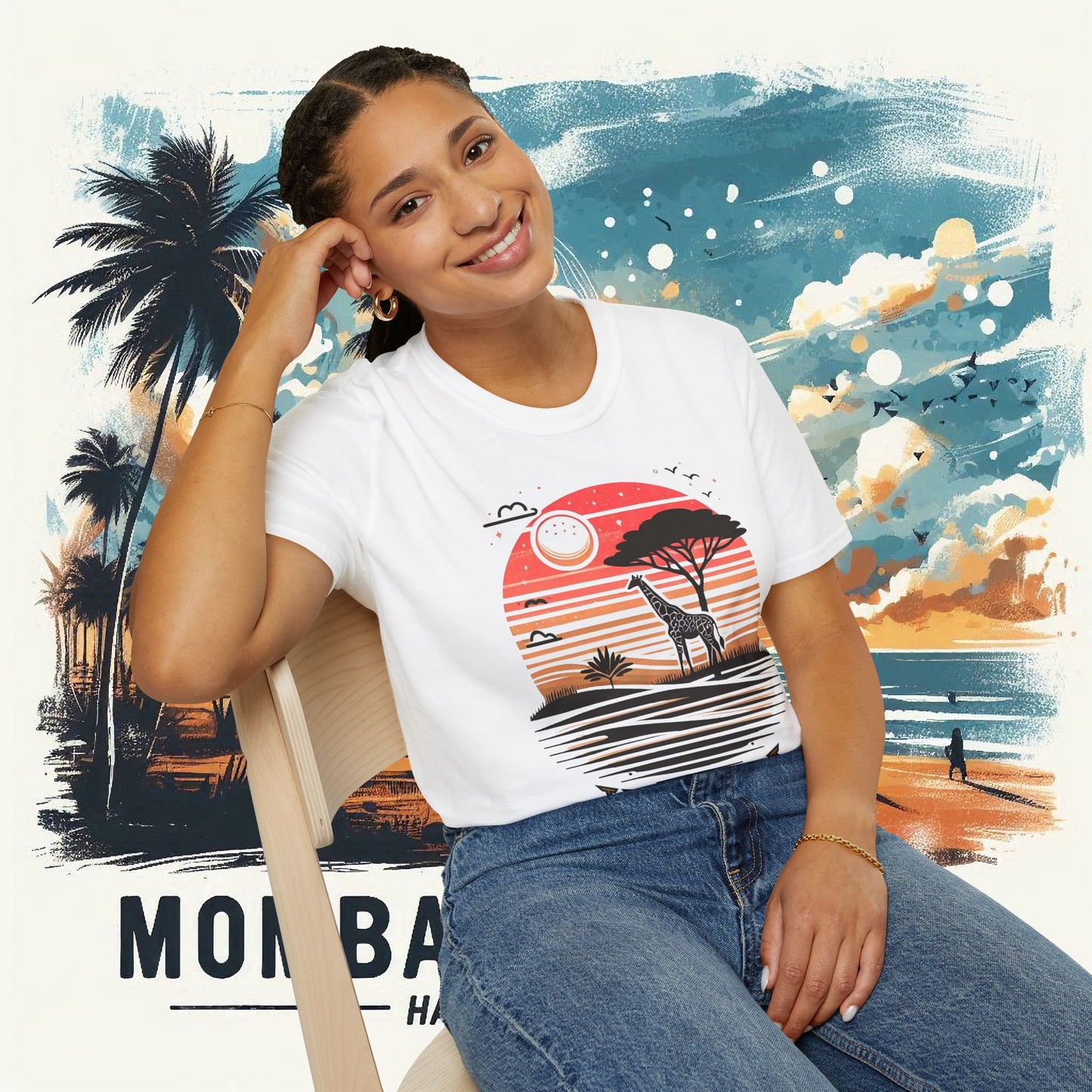 Kenya SavanUnisex Softstyle T-Shirt