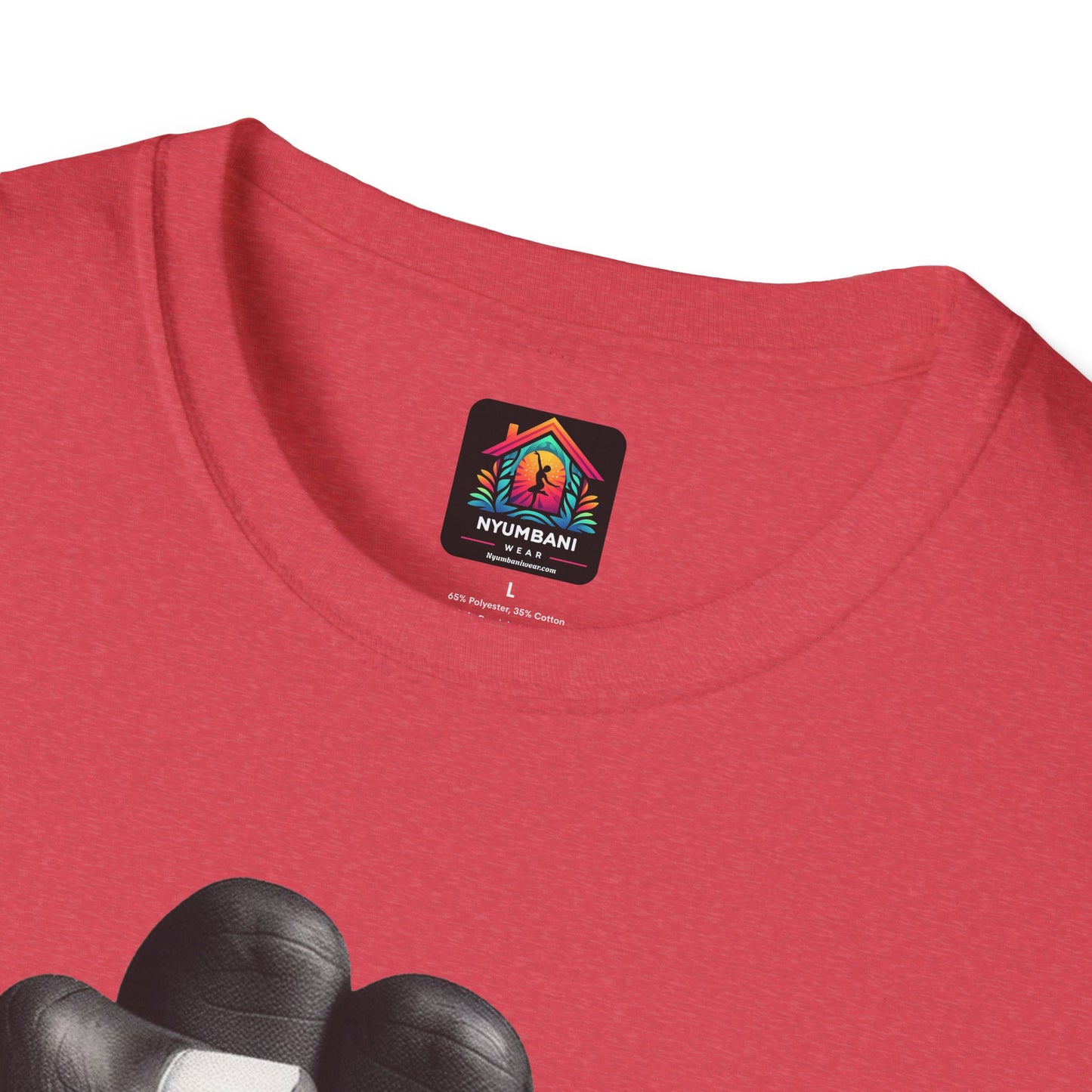 Kenyan Harambee Unisex T-Shirt with Black Fist and Kenyan Flag
