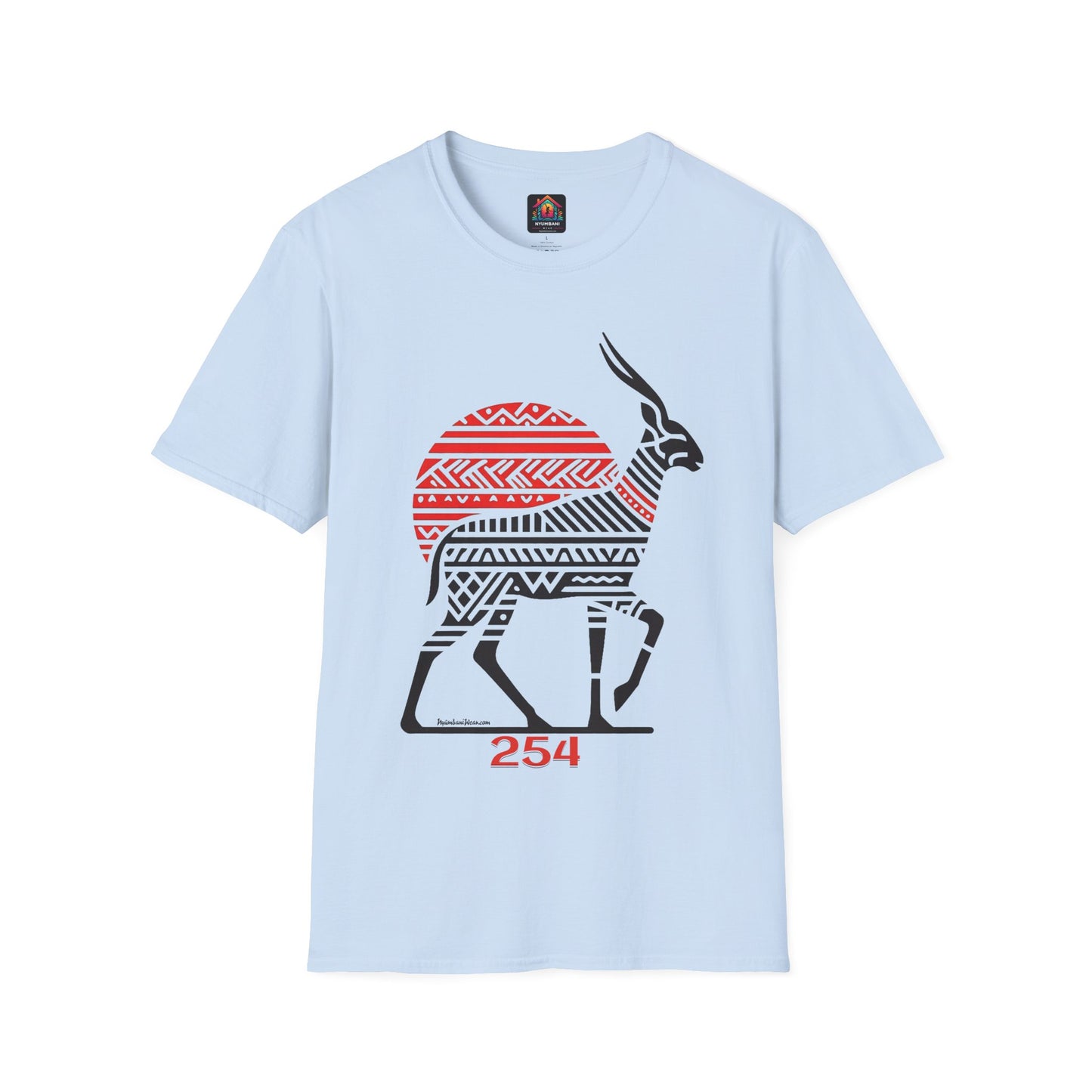 African Bead Style Impala T-Shirt