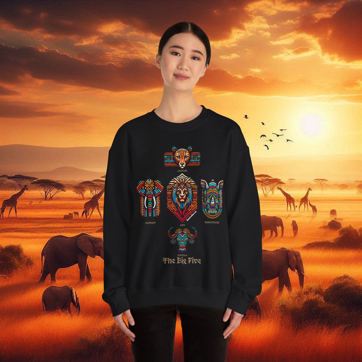 Big Five Sweatshirt Unisex Heavy Blend™ Crewneck Sweatshirt