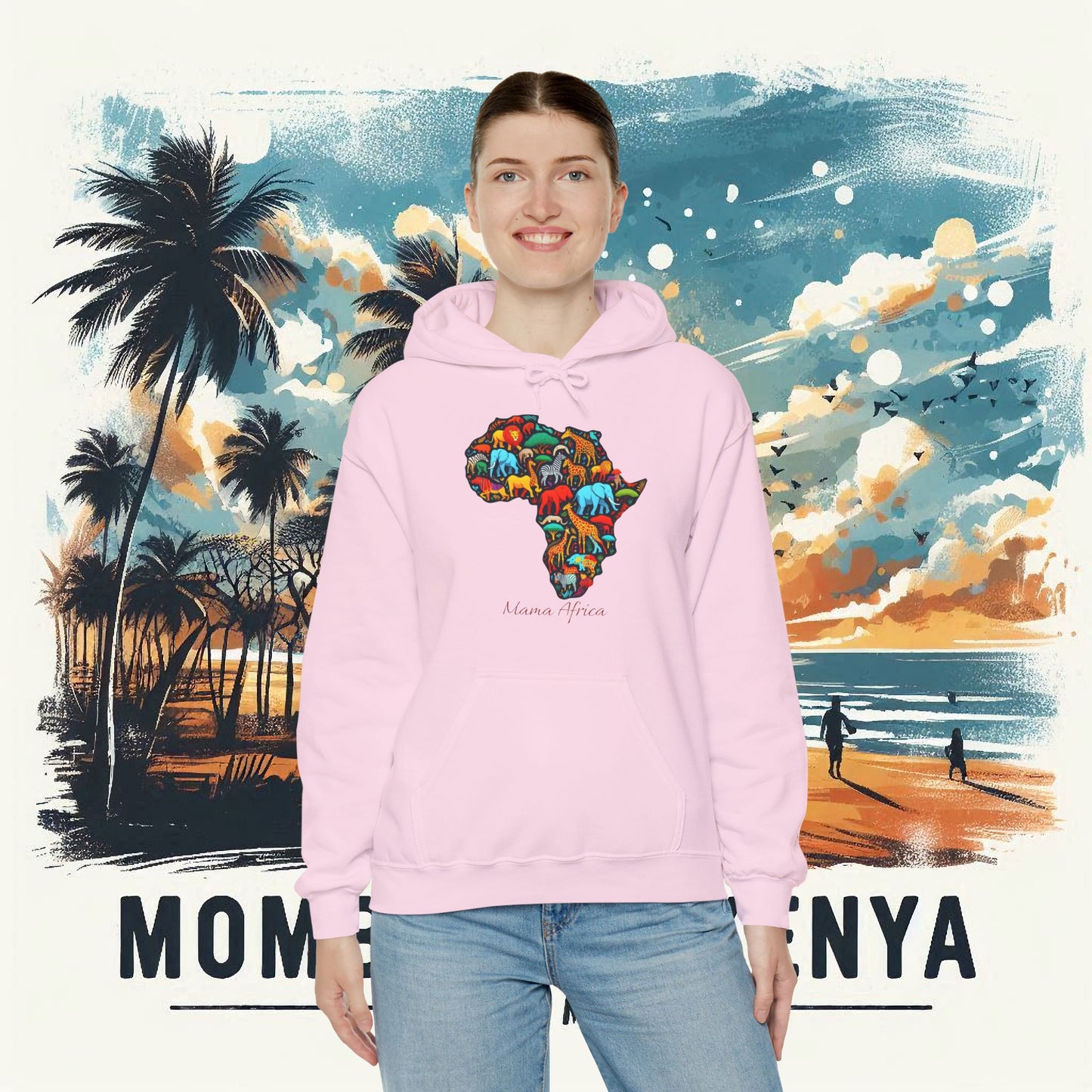Mama Africa Unisex Heavy Blend™ Hooded Sweatshirt