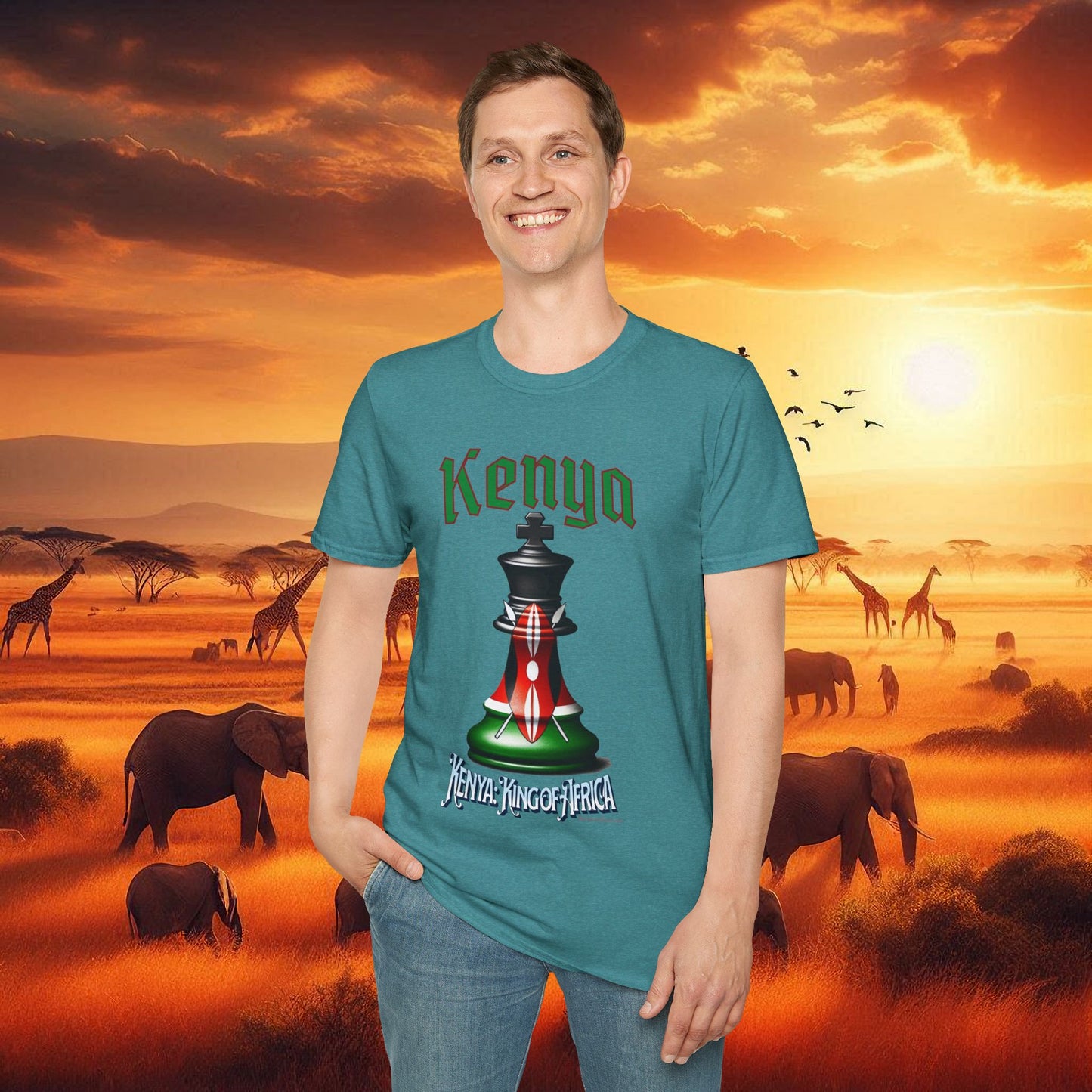 Kenya King of Africa T-Shirt