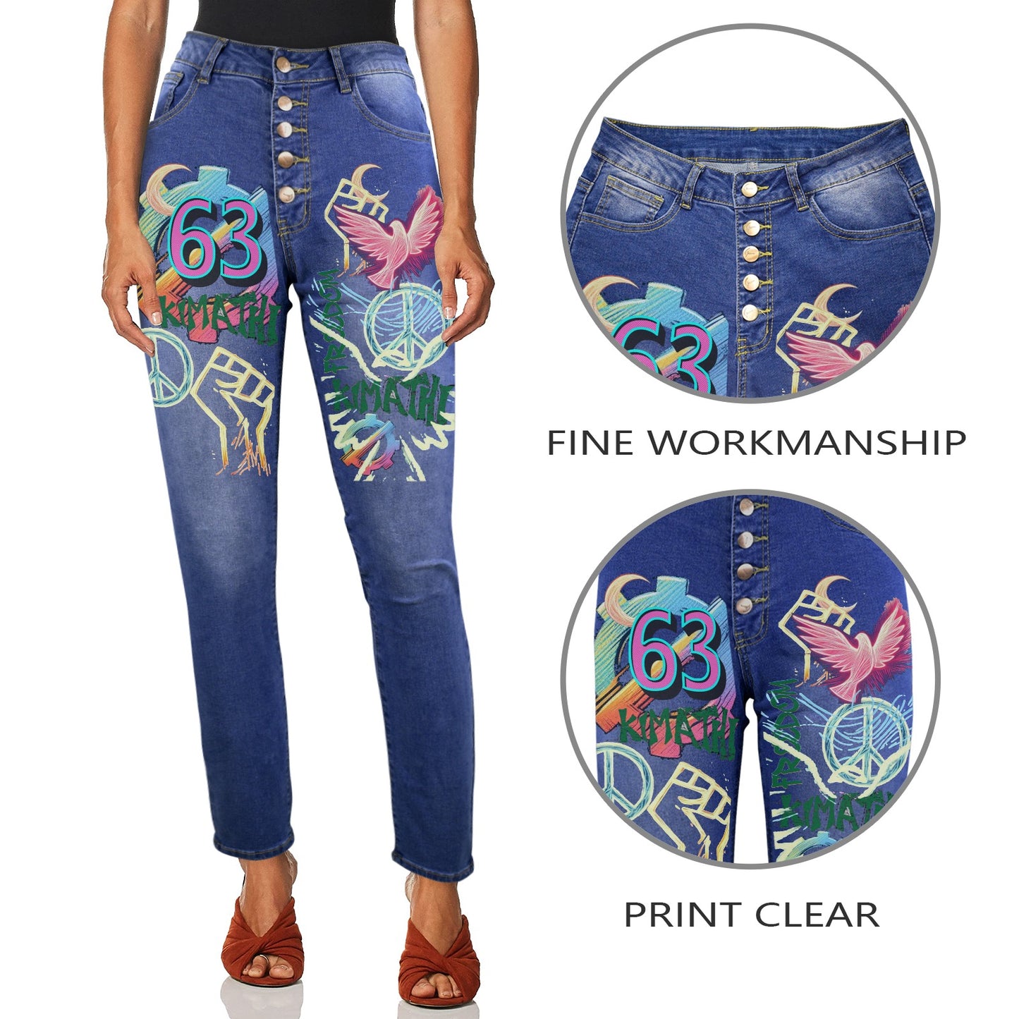 Jamhuri Day Limited Edition Women's Jeans