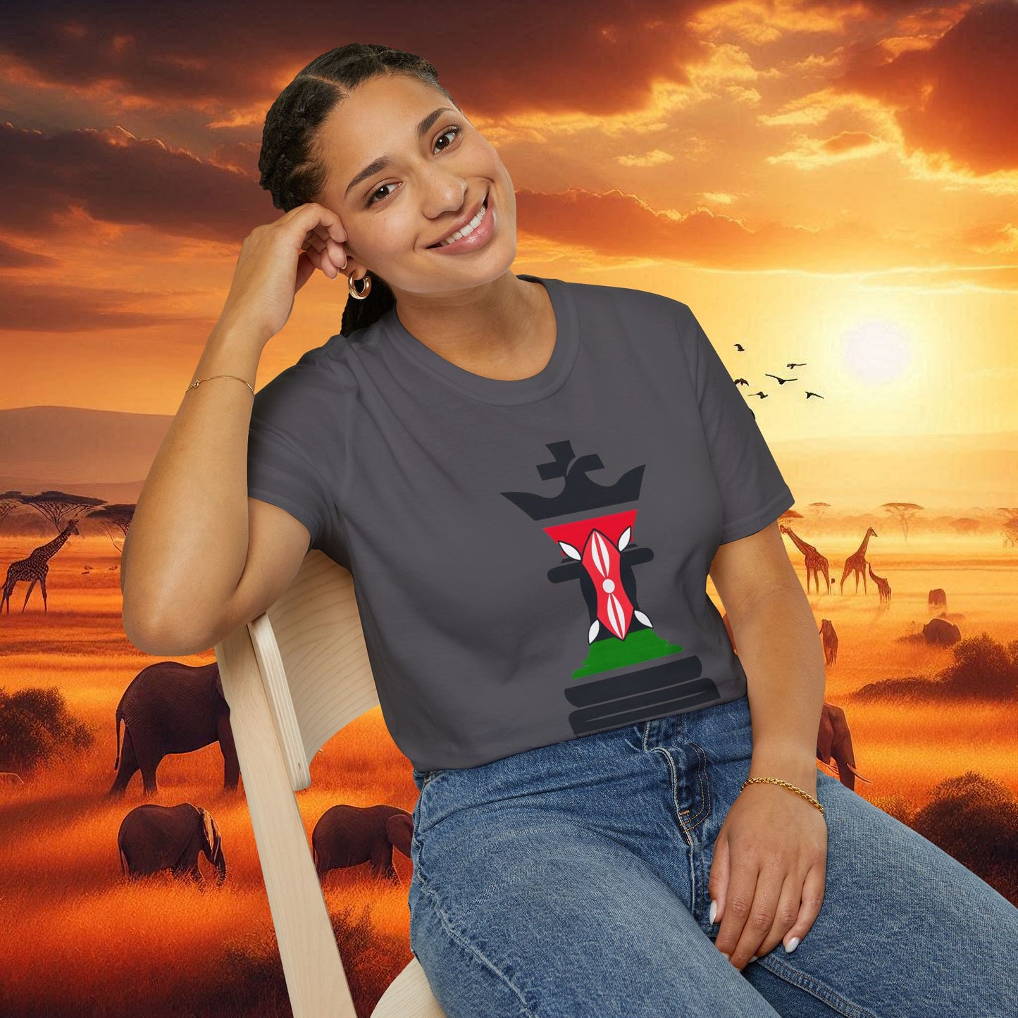 Kenya King of Africa Elevation T-Shirt