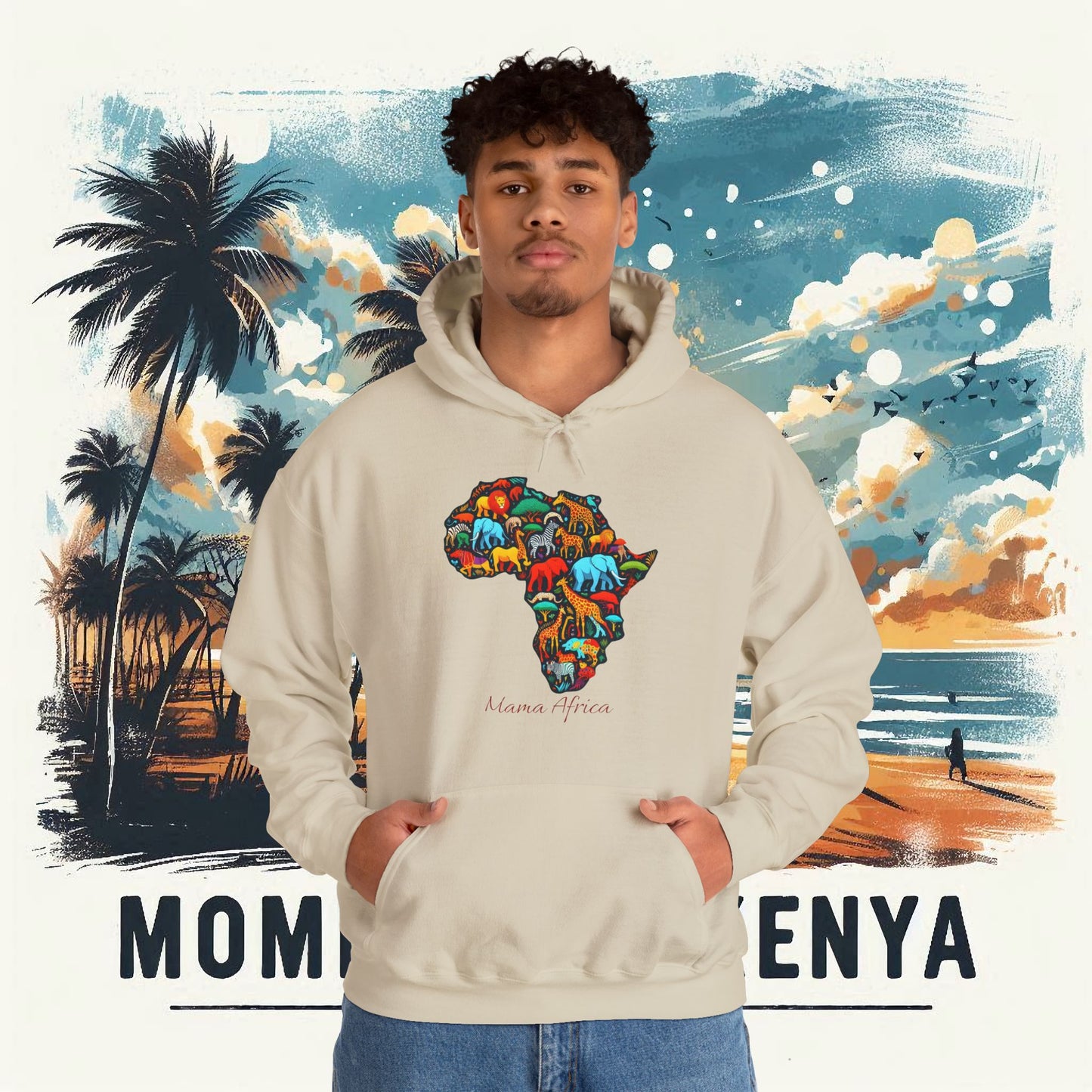 Mama Africa Unisex Heavy Blend™ Hooded Sweatshirt