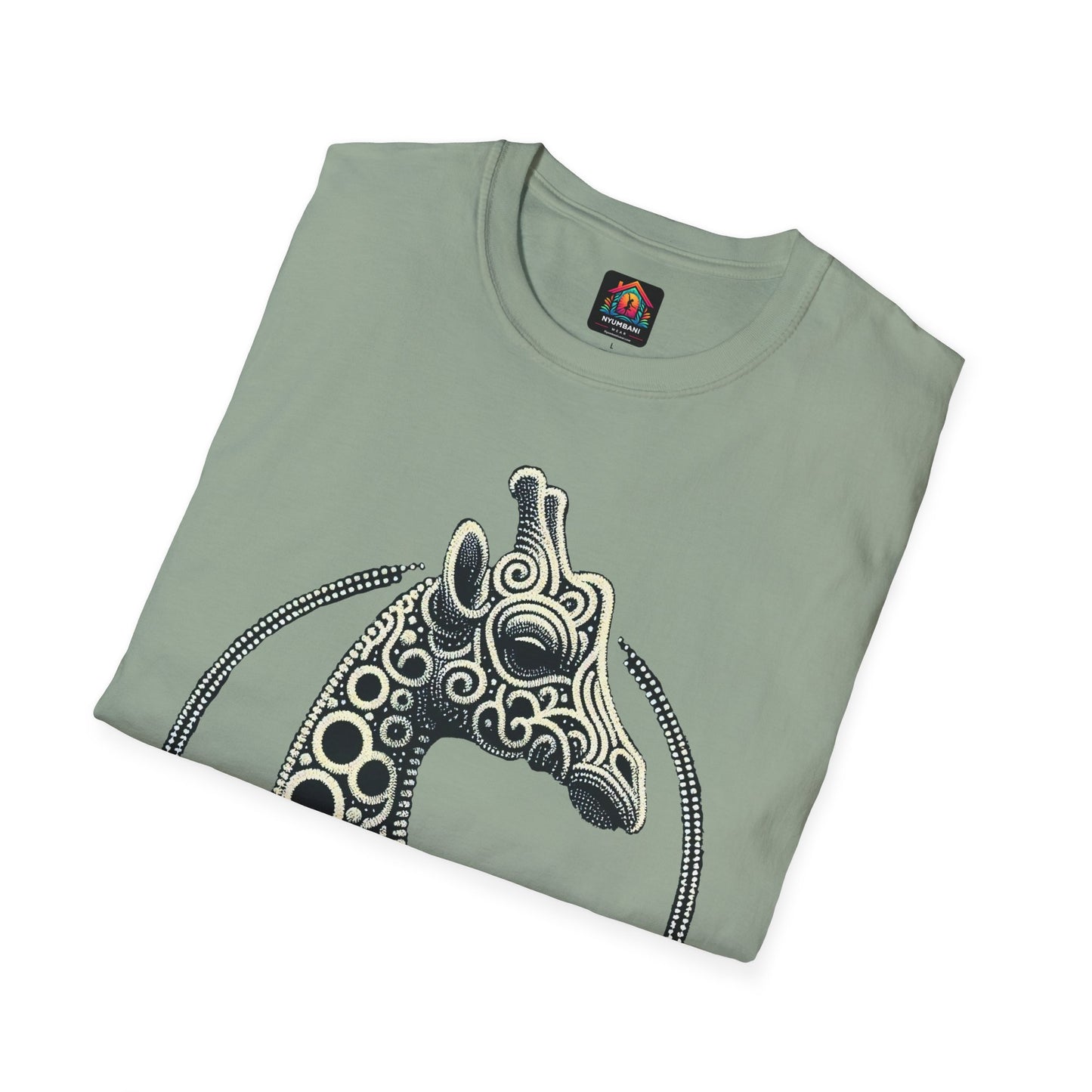Beaded Giraffe T-Shirt - Kenya and Africa Inspired