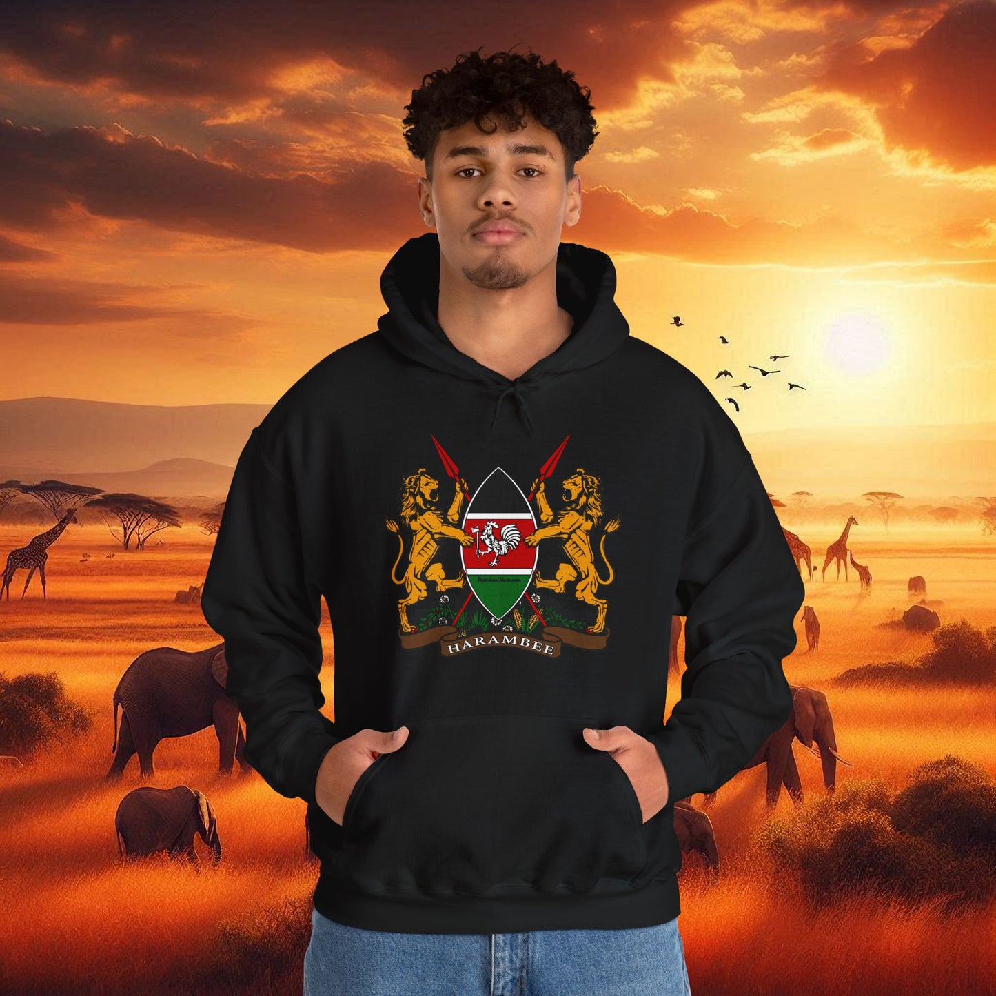 Kenyan Crest Hoodie