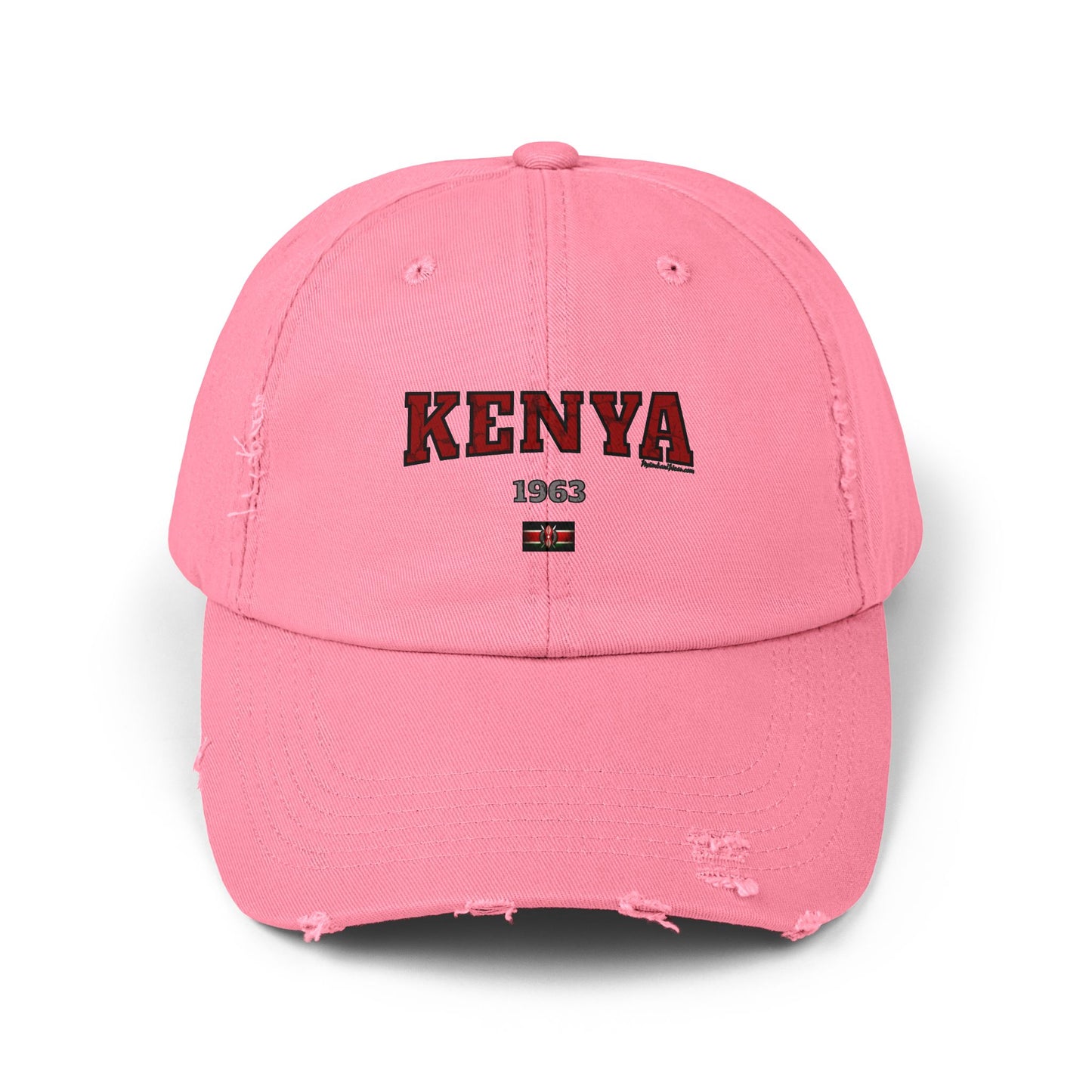 Kenya 1963 Unisex Distressed Cap