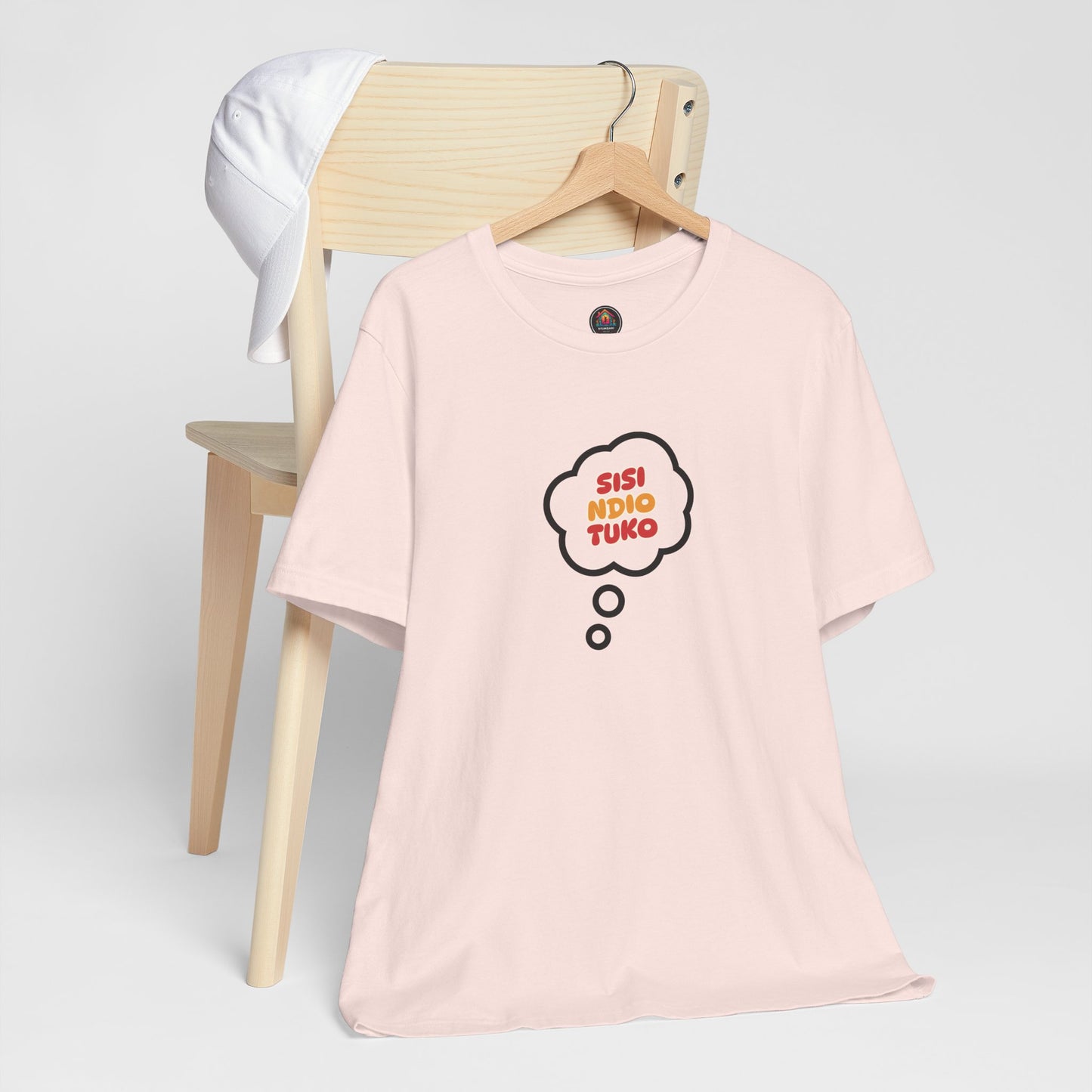 Unisex T-shirt Sisi Ndio Tuko African Print Men Women Tee