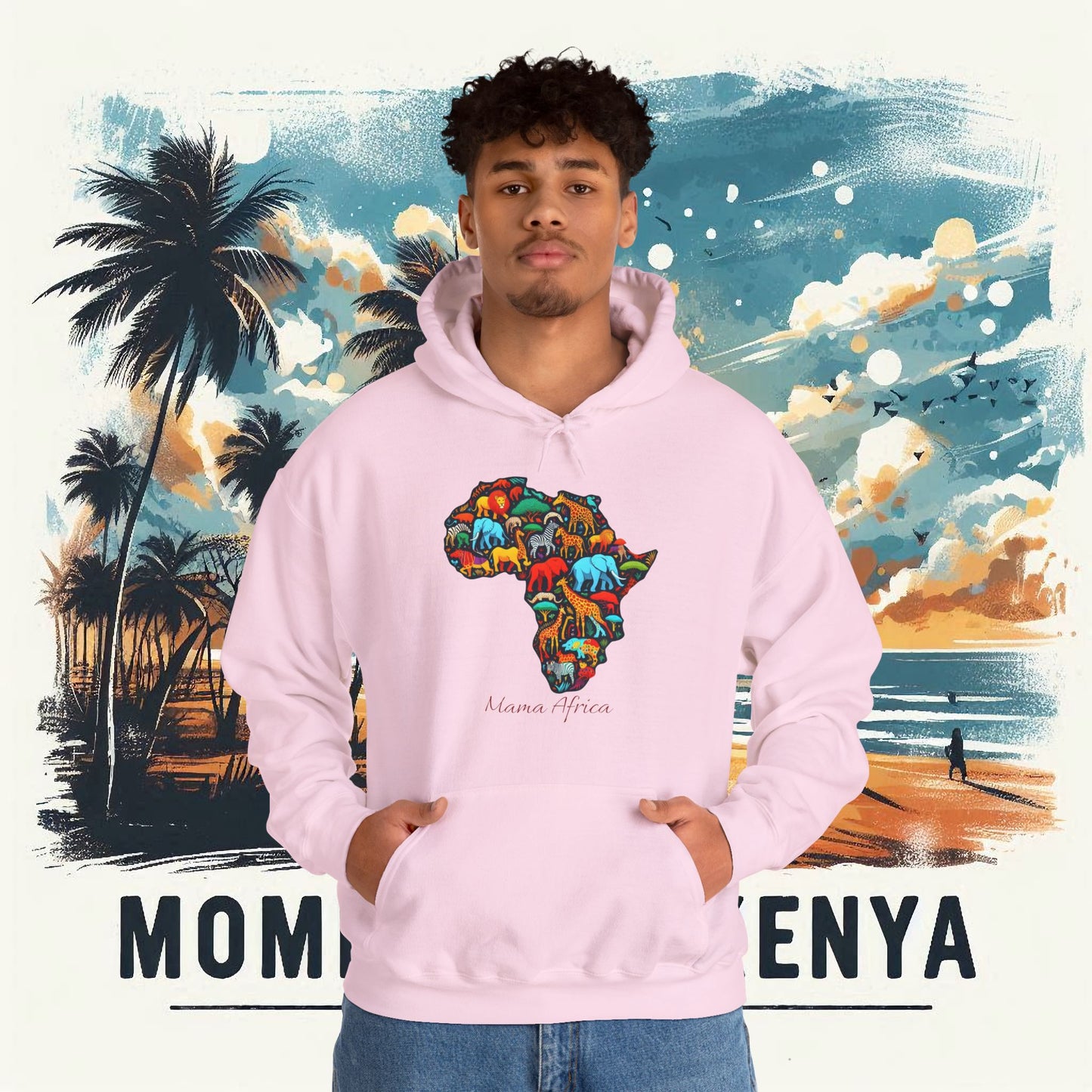 Mama Africa Unisex Heavy Blend™ Hooded Sweatshirt
