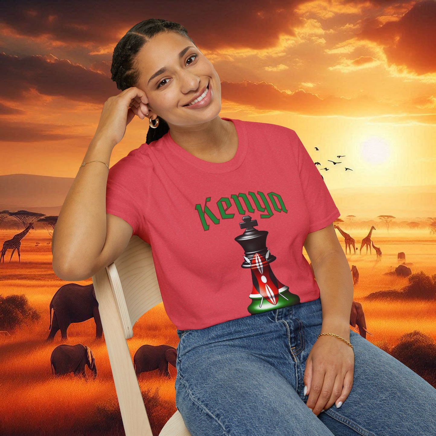 Kenya King of Africa T-Shirt