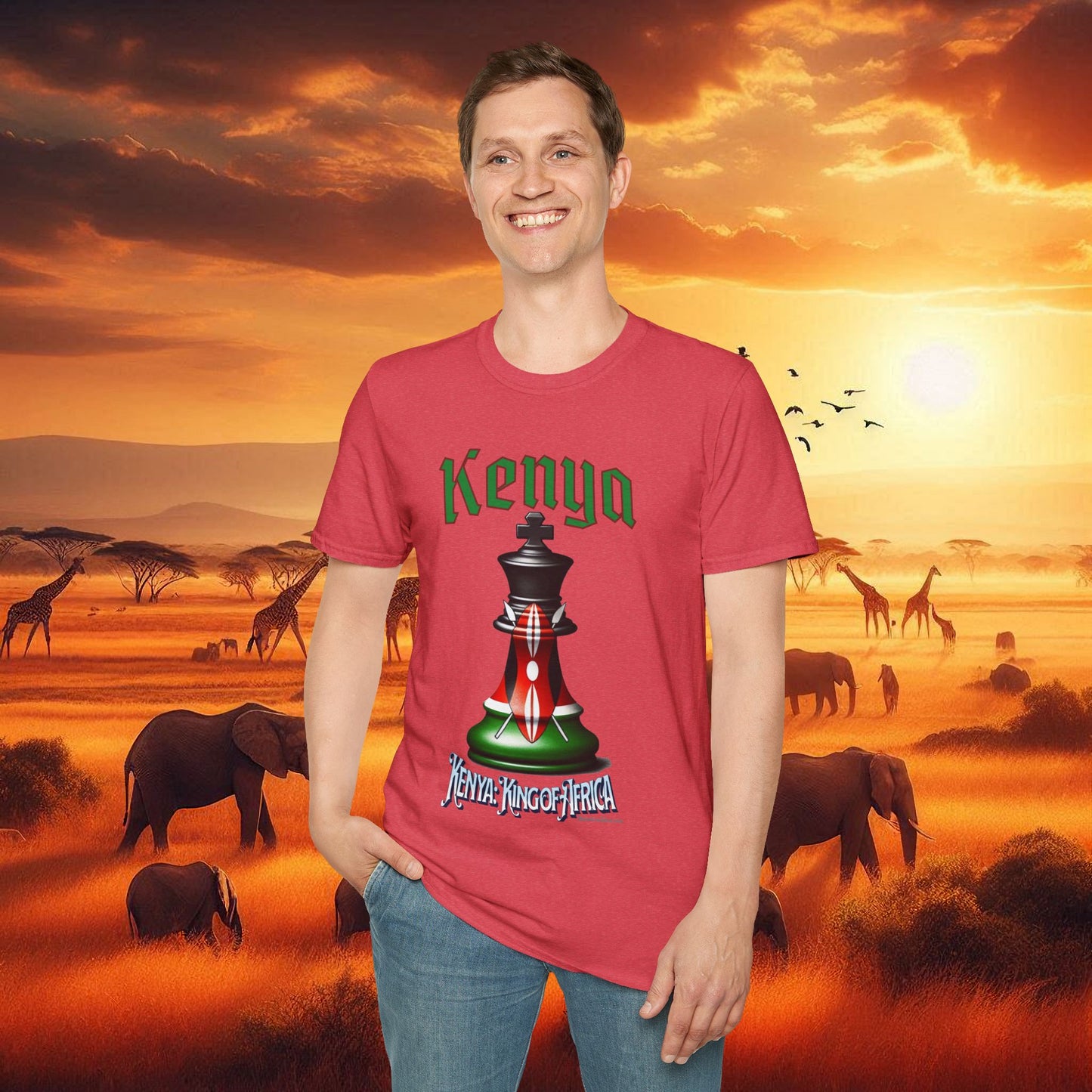 Kenya King of Africa T-Shirt