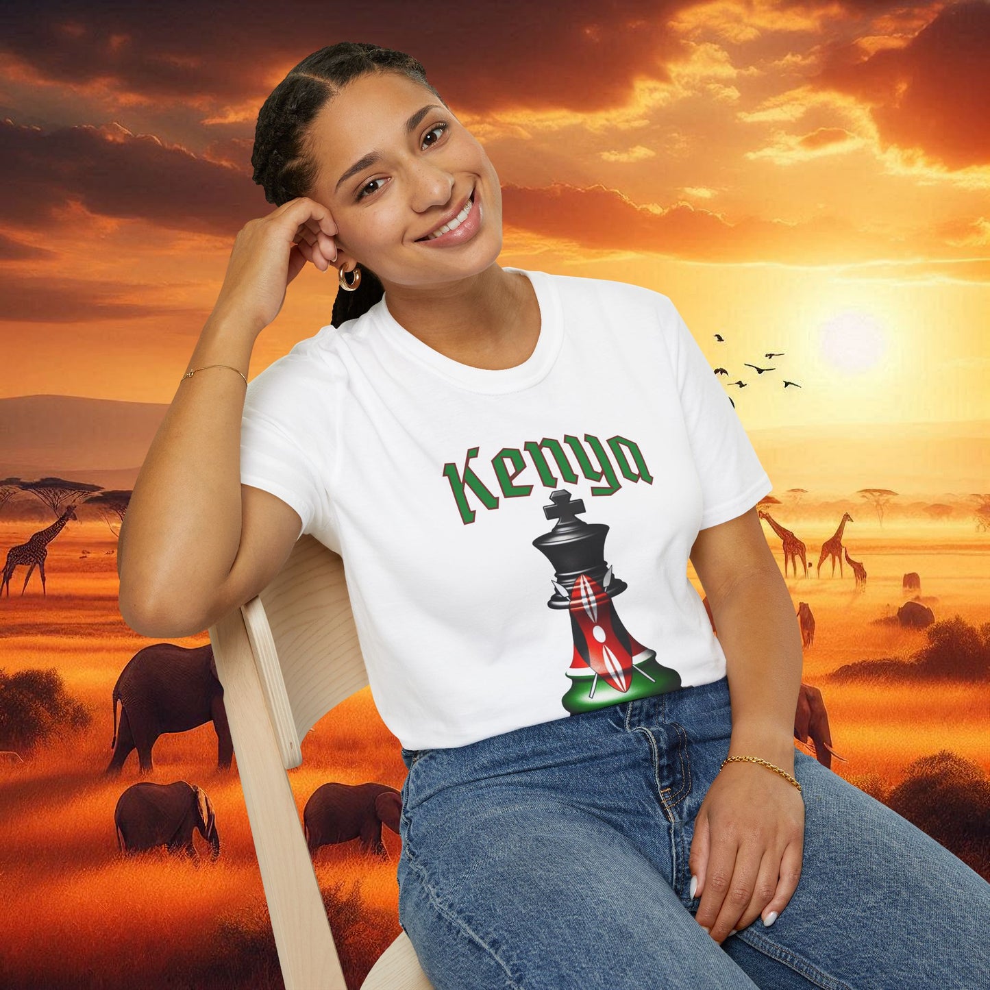 Kenya King of Africa T-Shirt