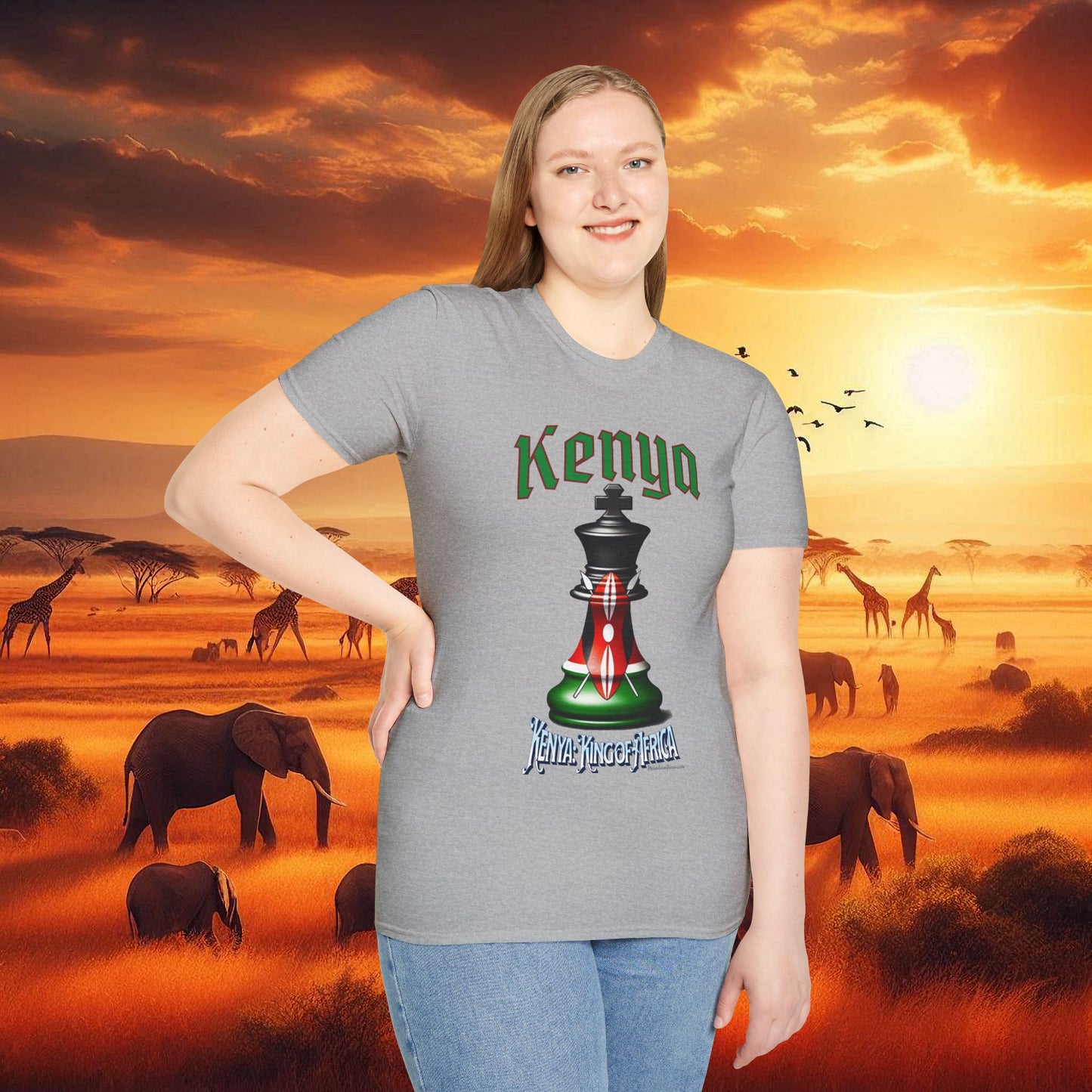 Kenya King of Africa T-Shirt