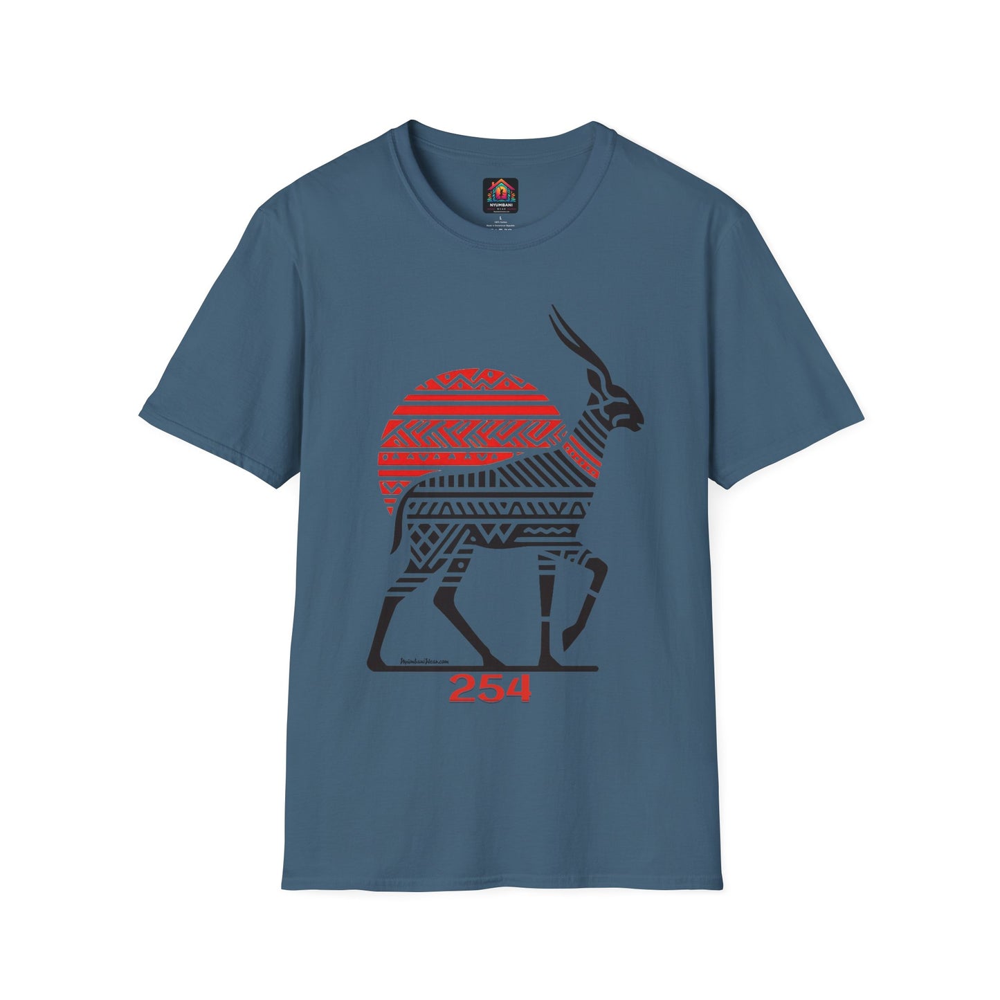 African Bead Style Impala T-Shirt
