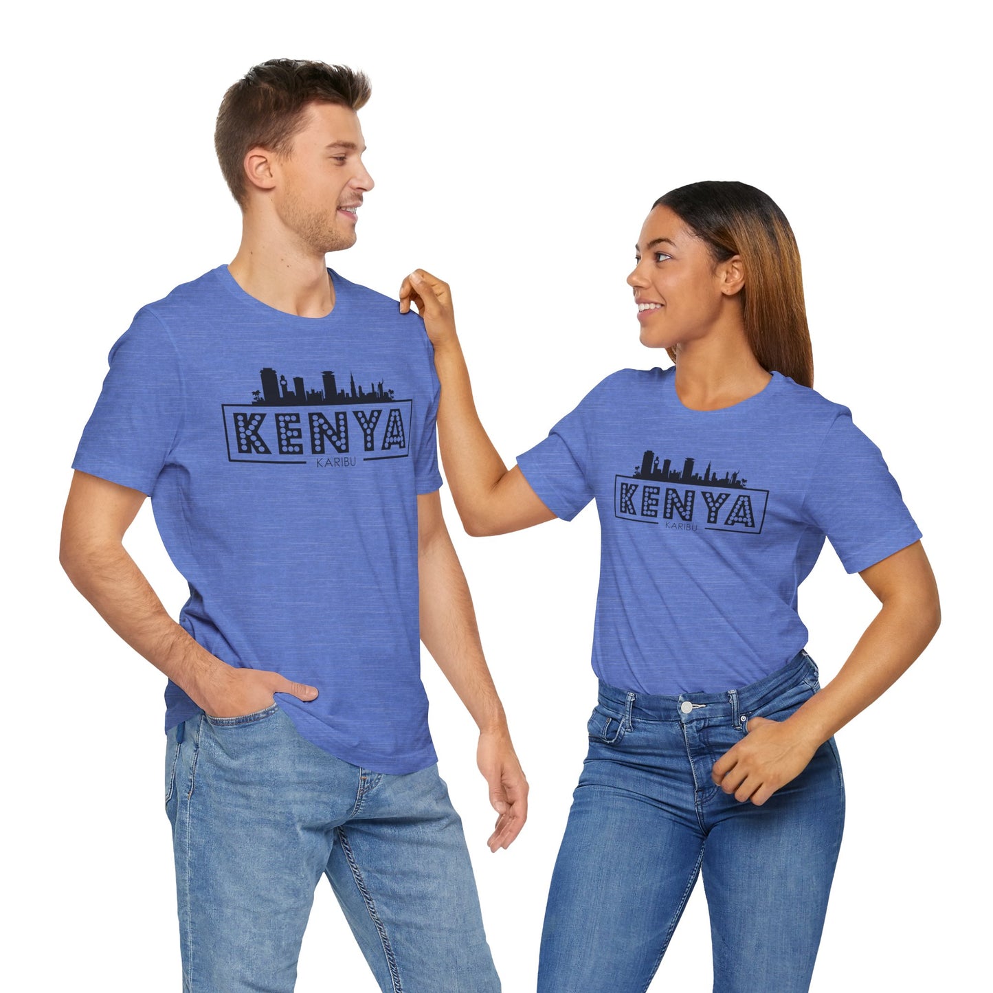 Kenya Karibu Travel Tee - Celebrate Culture & Travel