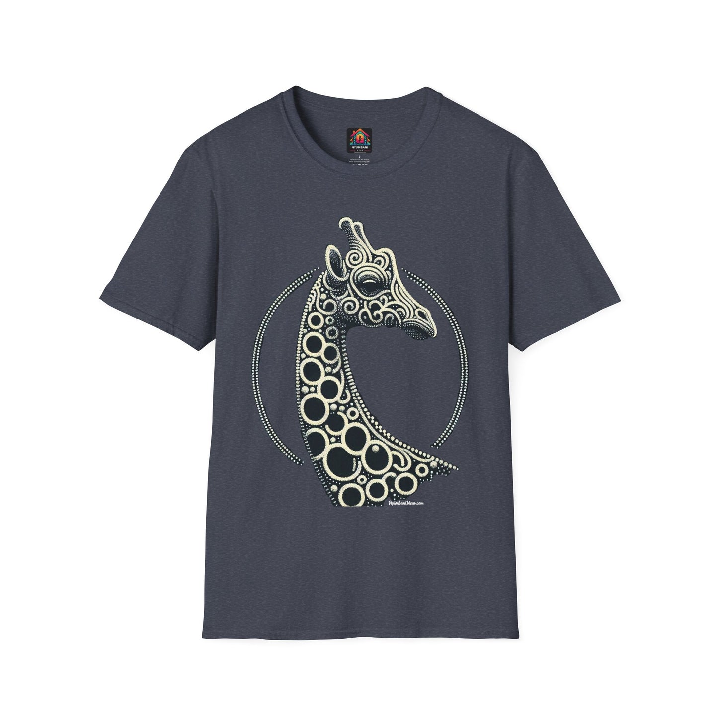 Beaded Giraffe T-Shirt - Kenya and Africa Inspired