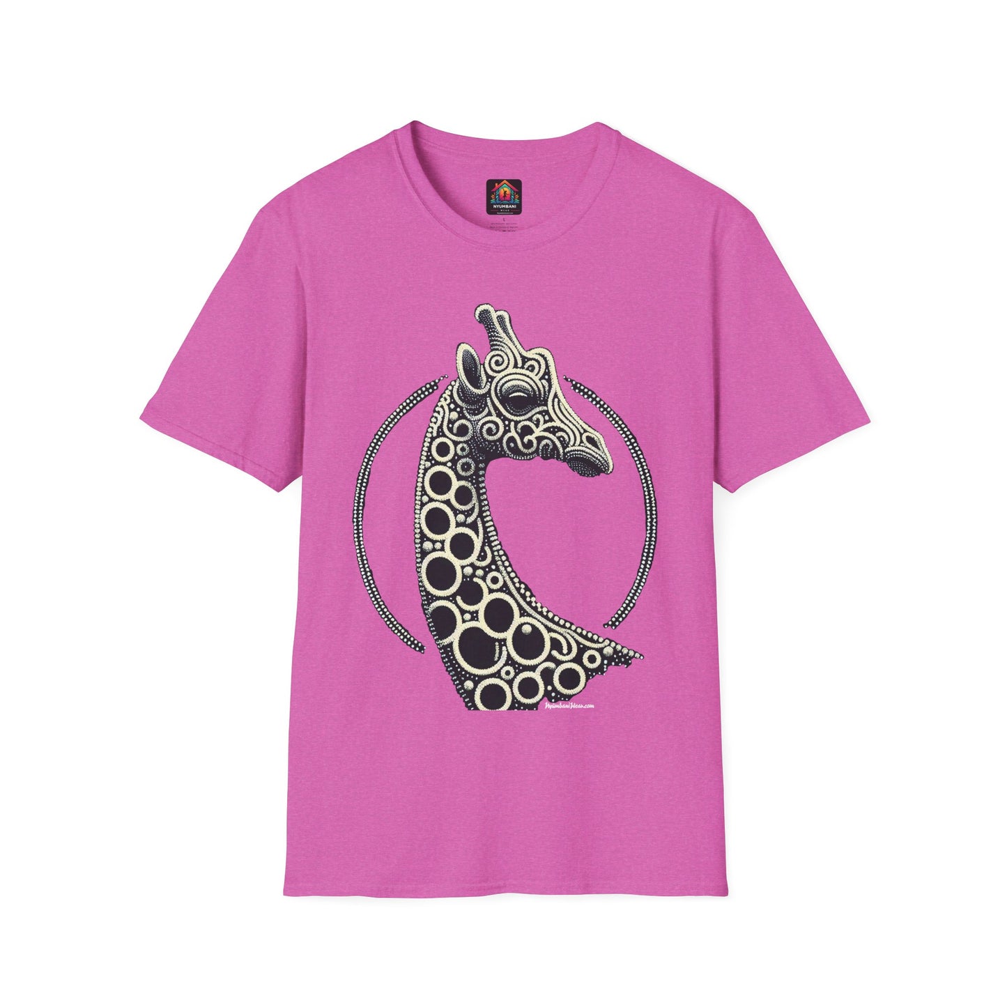 Beaded Giraffe T-Shirt - Kenya and Africa Inspired