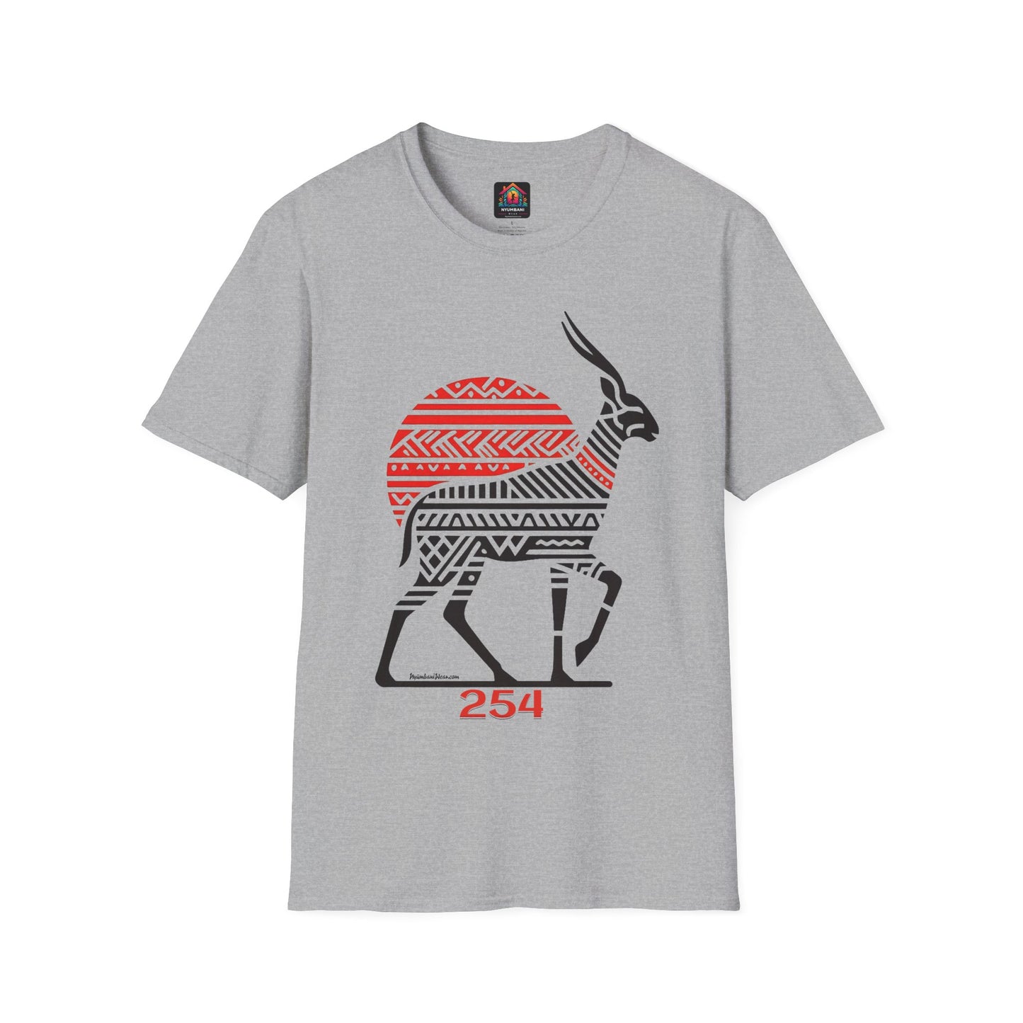 African Bead Style Impala T-Shirt