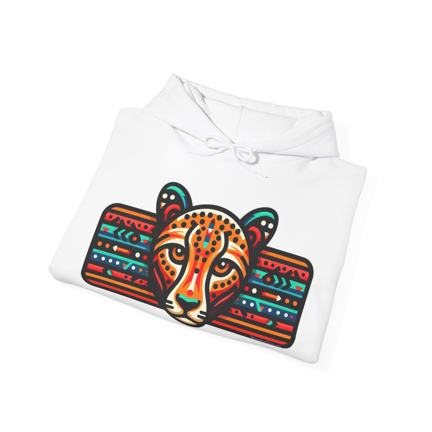 Leopard Hoodie Unisex Heavy Blend™ Hooded Sweatshirt