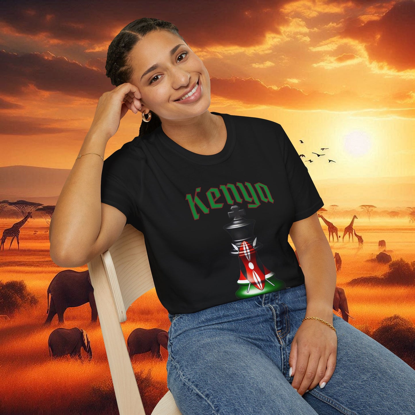 Kenya King of Africa T-Shirt