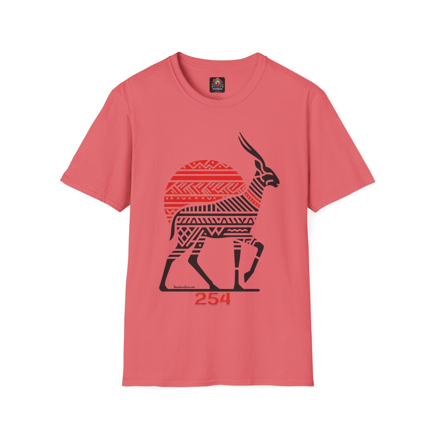 African Bead Style Impala T-Shirt