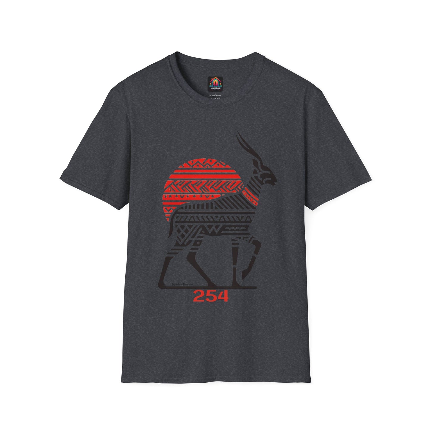 African Bead Style Impala T-Shirt