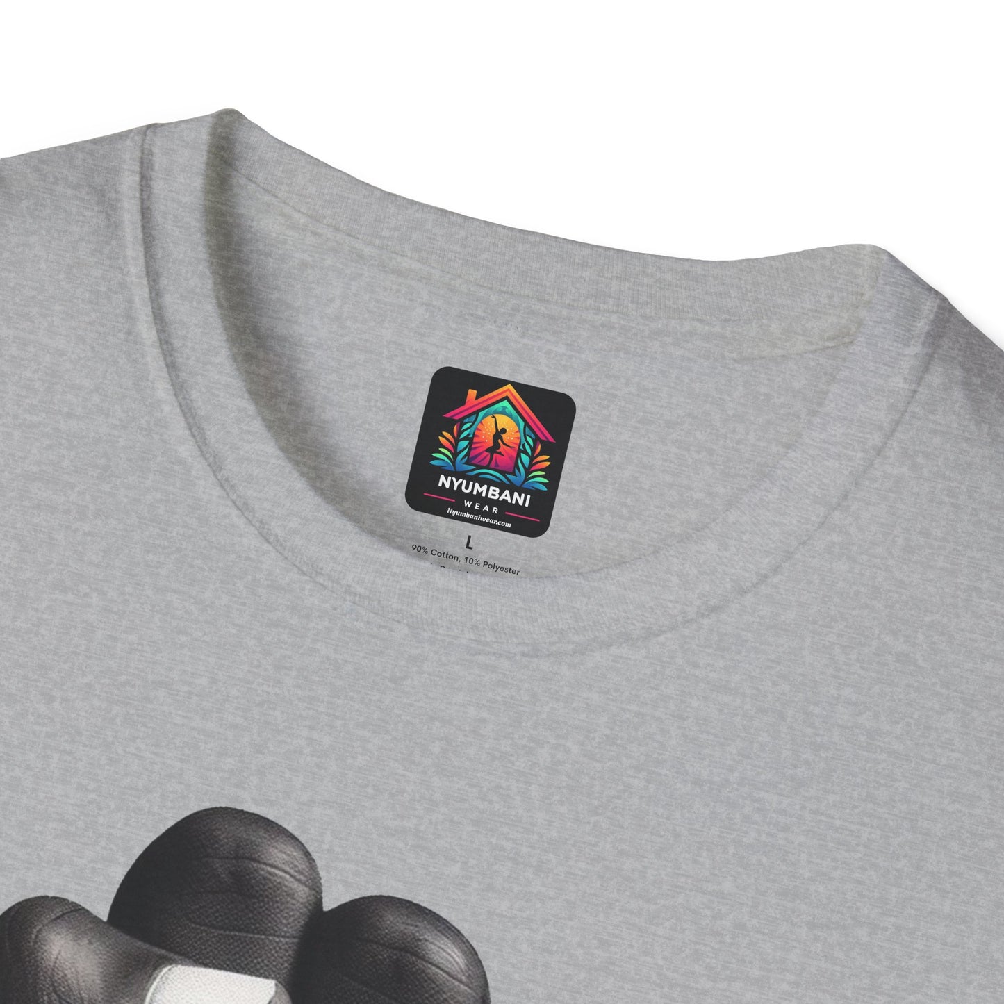 Kenyan Harambee Unisex T-Shirt with Black Fist and Kenyan Flag