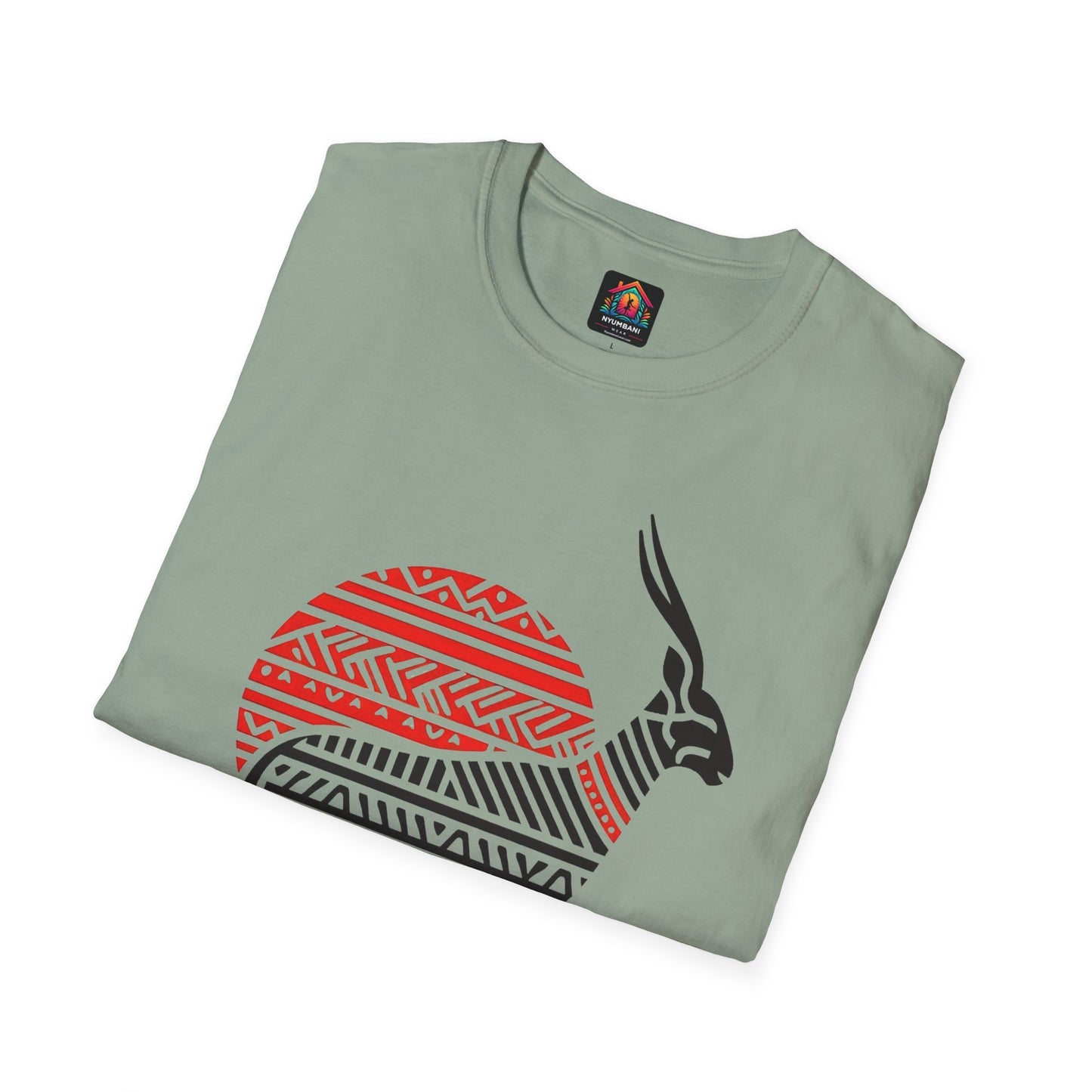 African Bead Style Impala T-Shirt