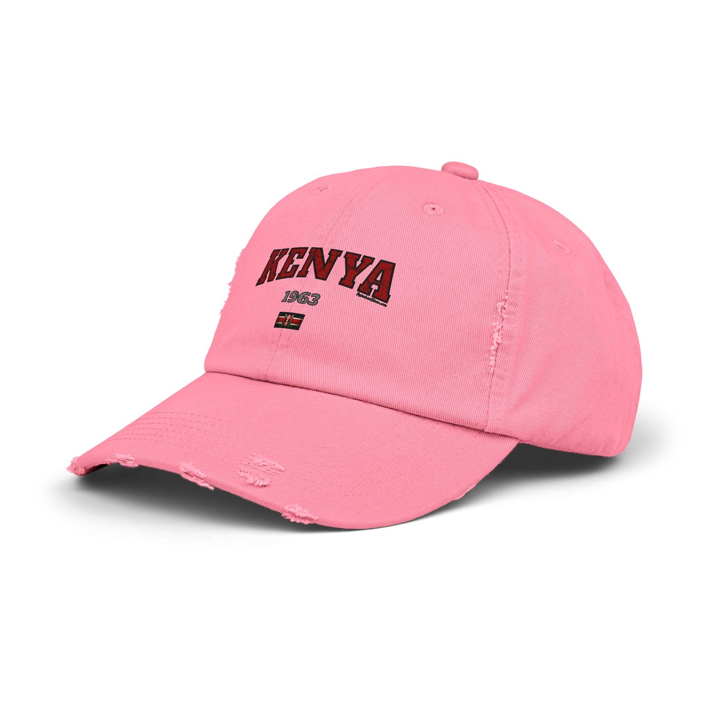 Kenya 1963 Unisex Distressed Cap